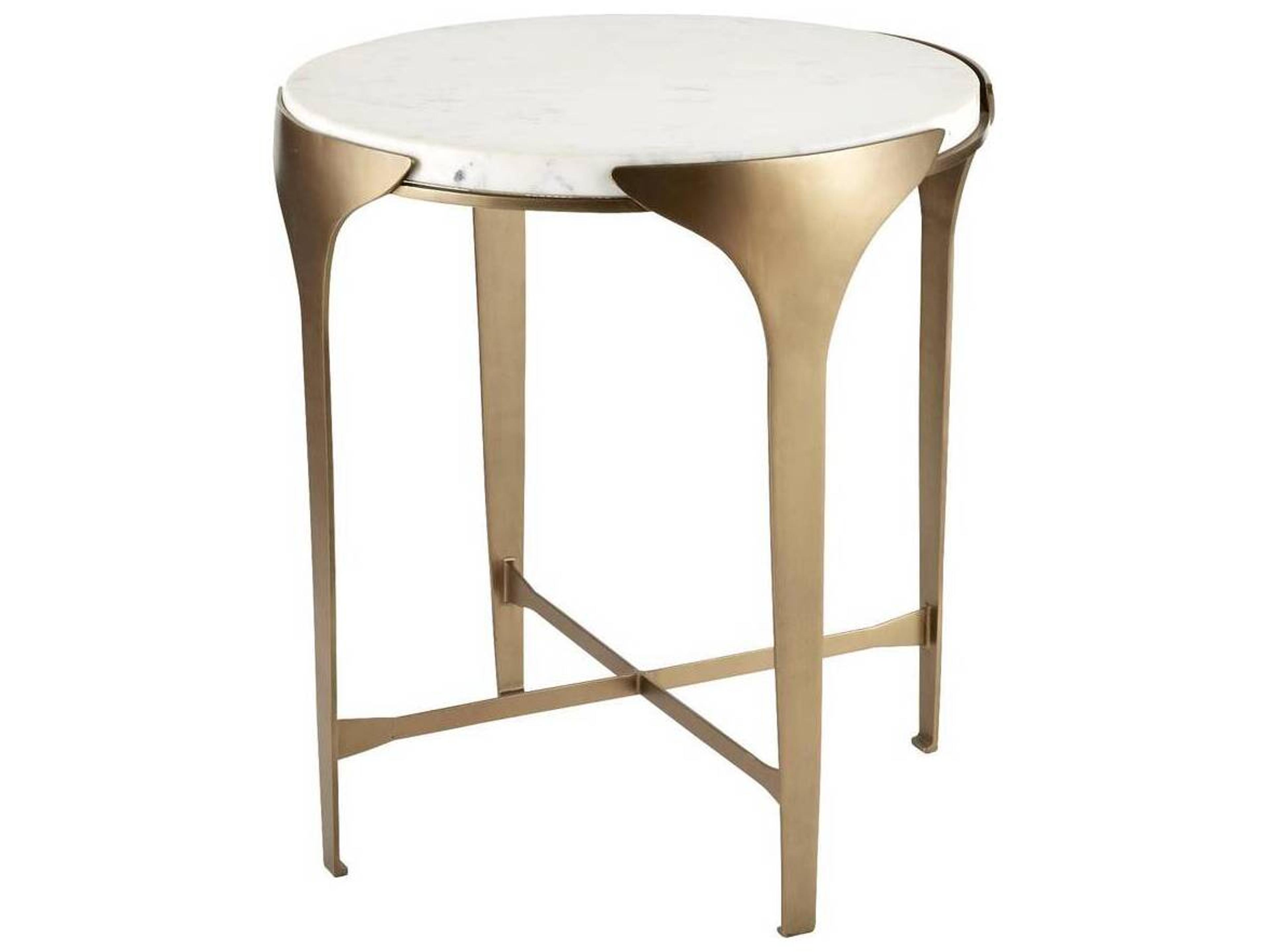 Arteriors Janine End Table Art Deco Inspired