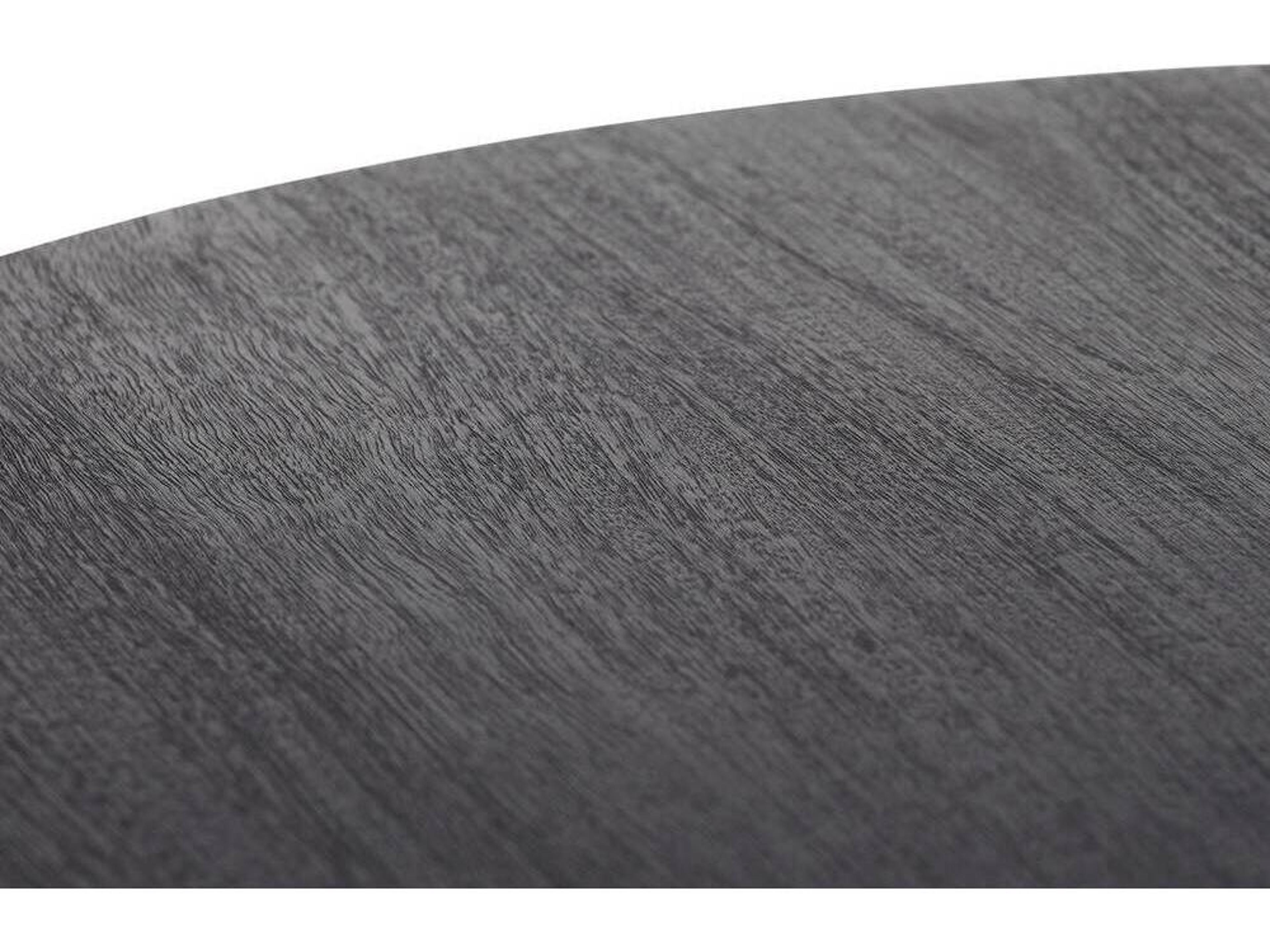 Arteriors Home Round Wood Ebony Bronze Hurst End Table