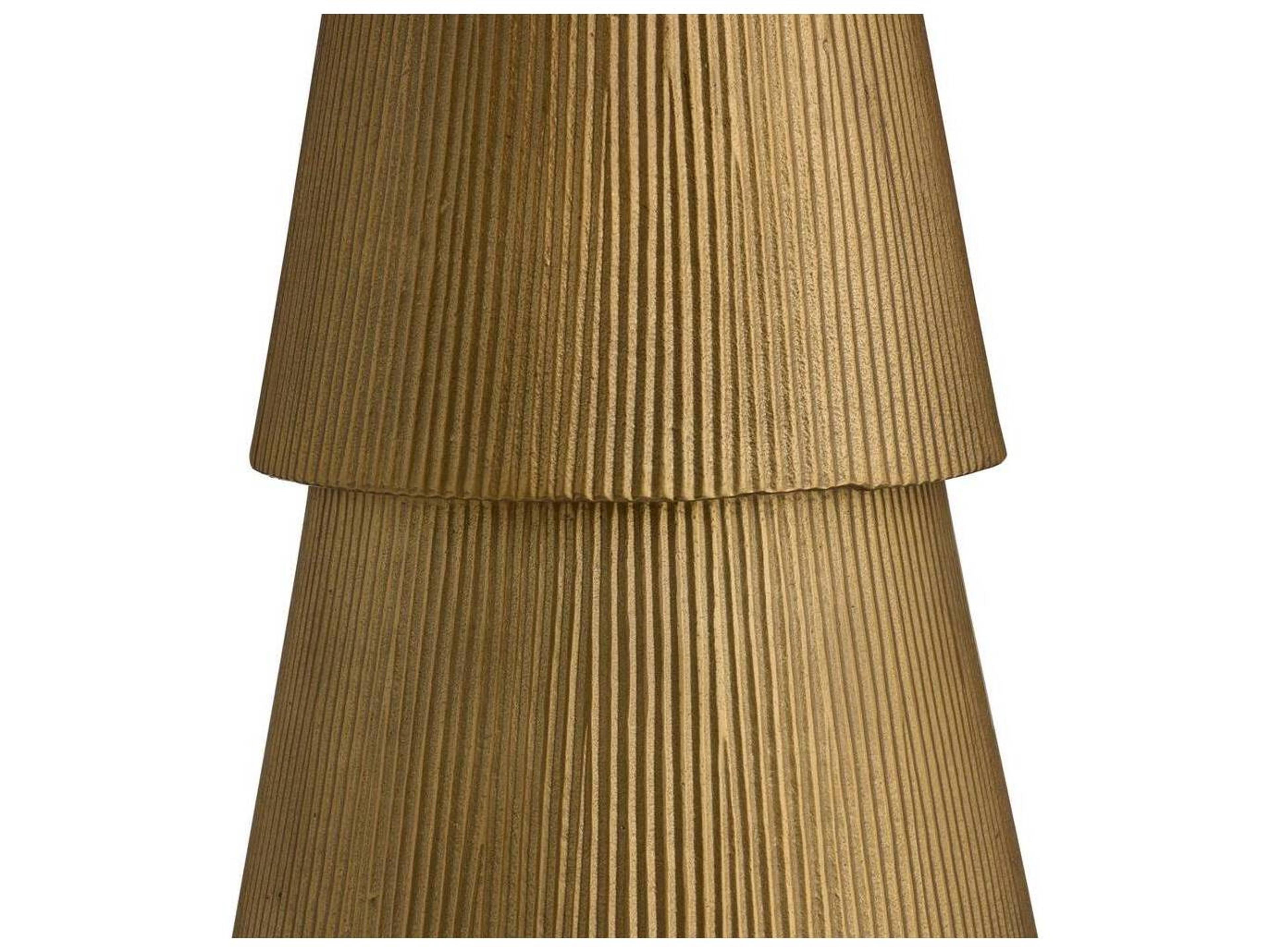 Arteriors Home Round Marble Antique Brass End Table