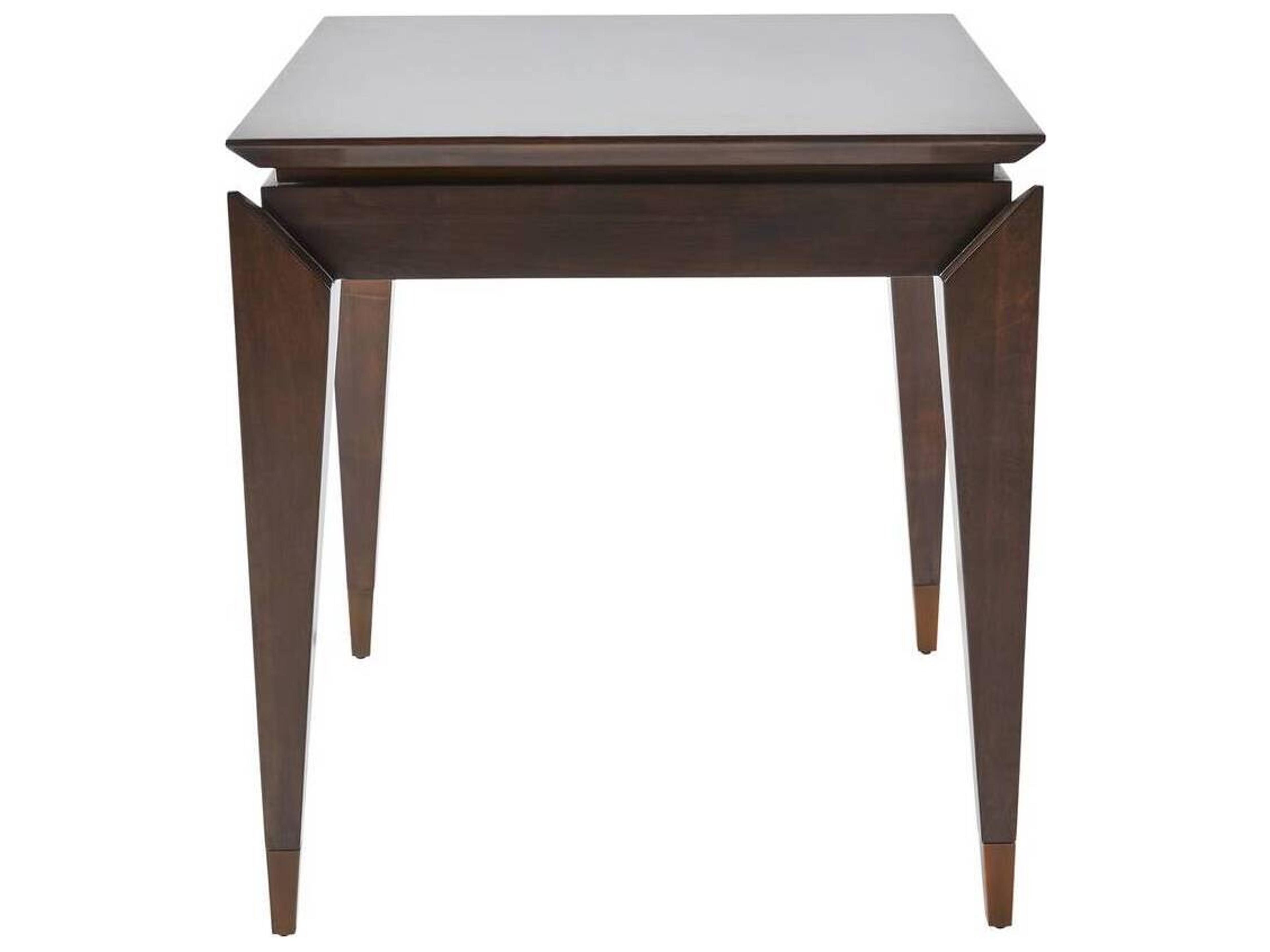 Arteriors Home Square Wood Brindle End Table