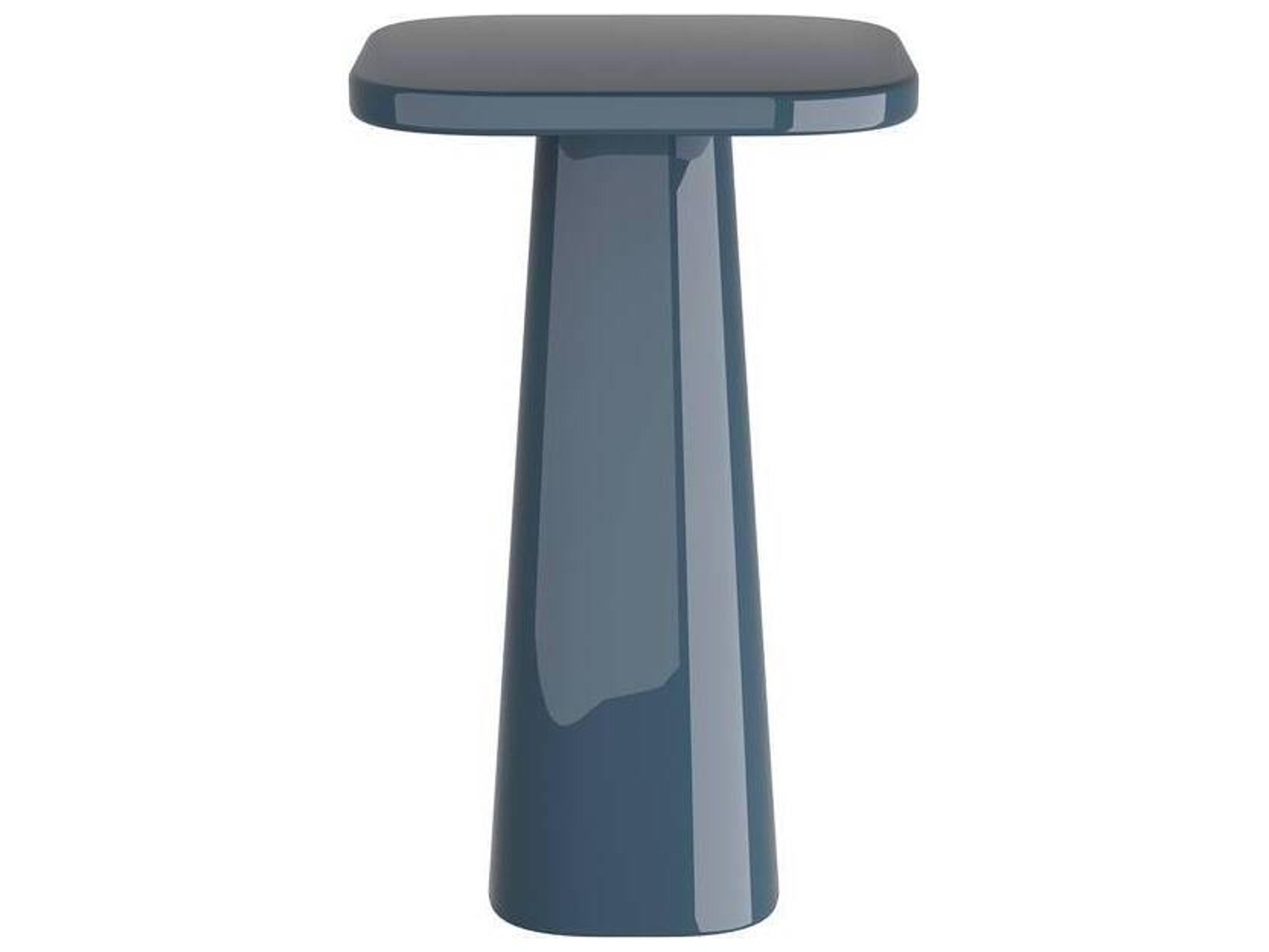 Arteriors Home Blythe Rectangular Fiberglass Navy End Table