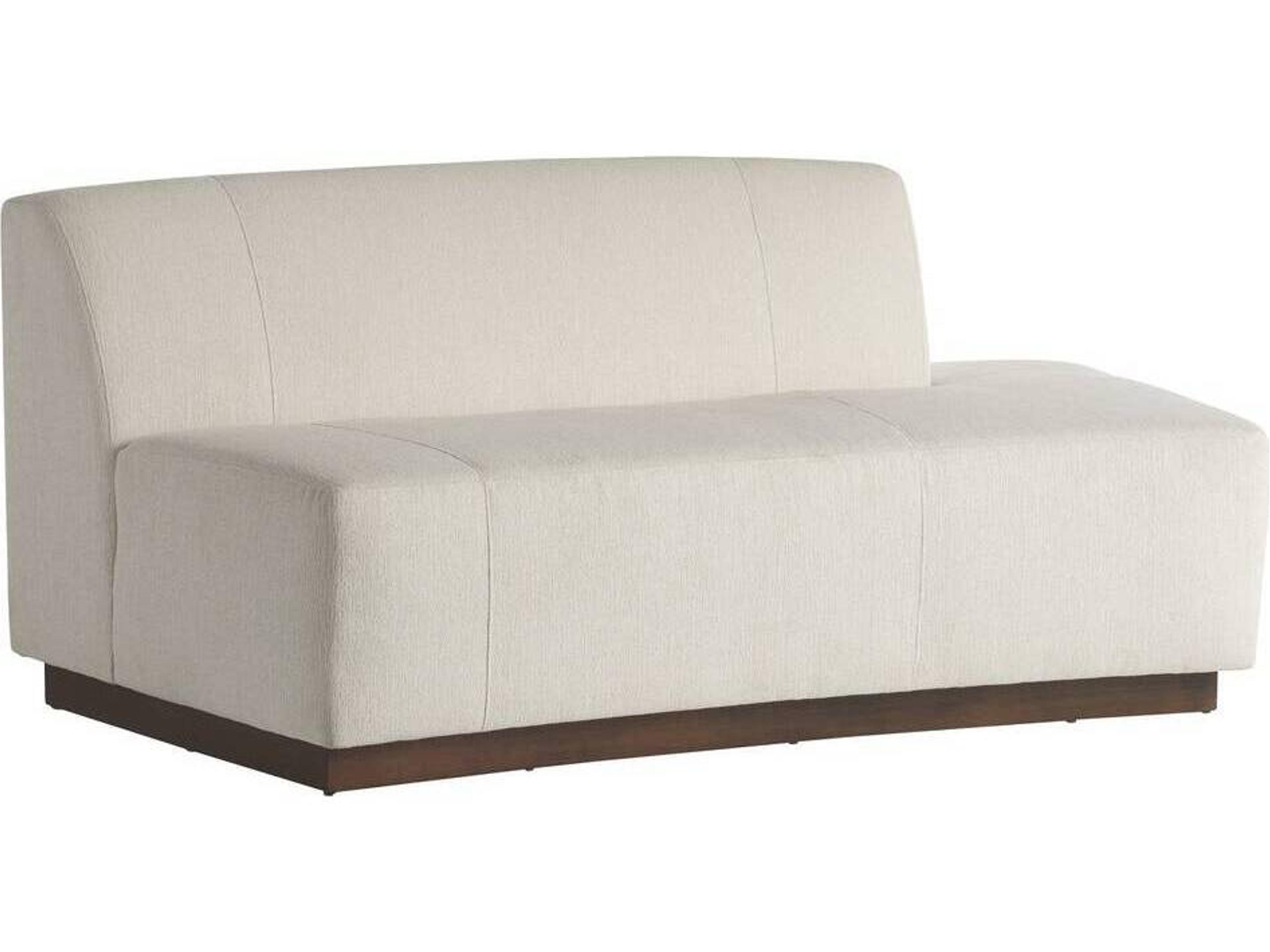 Islander Right Sofa in Vanilla Performance Bouclé