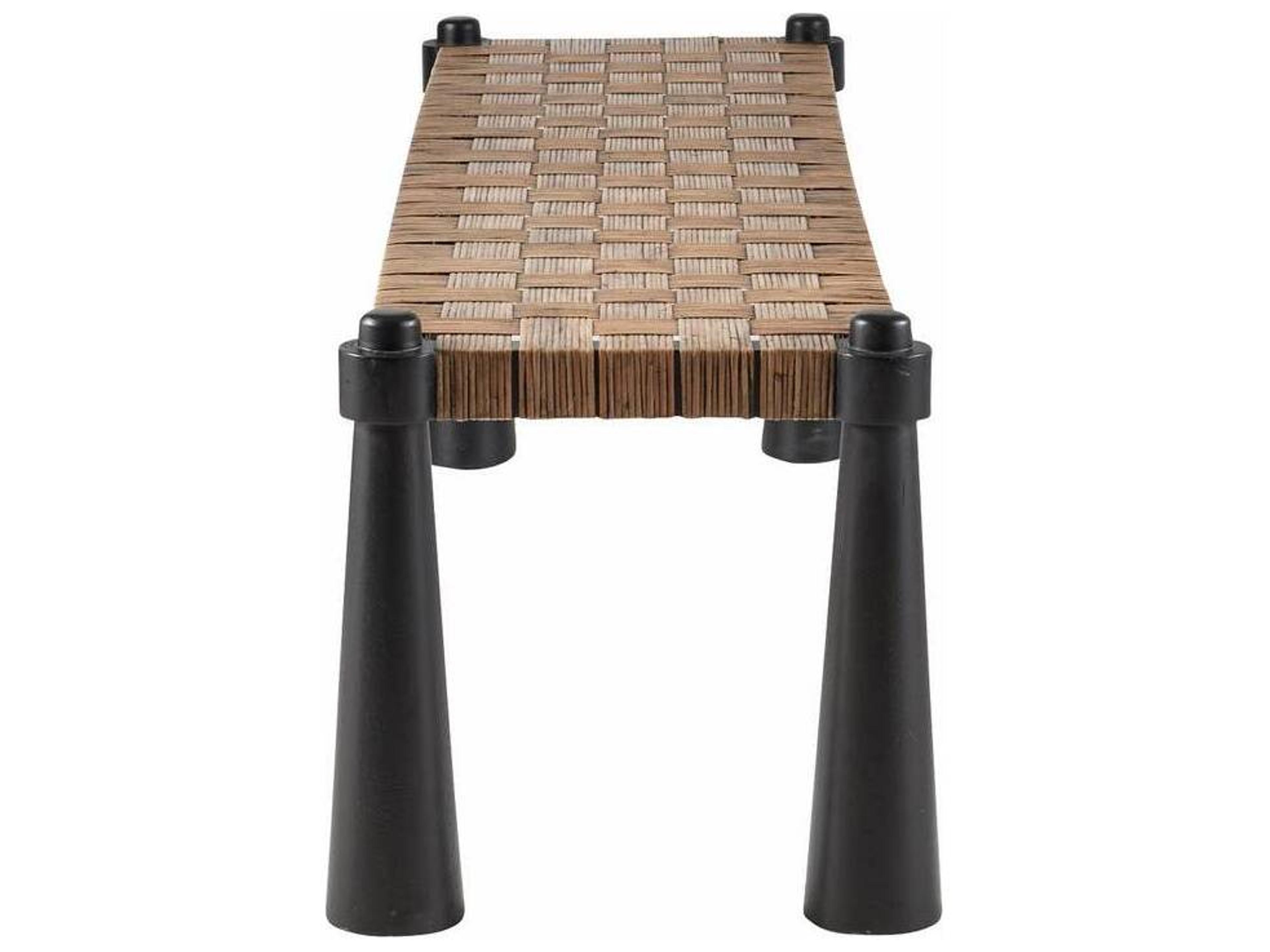 Arteriors Home Solange Tobacco Wash Sable Brown Accent Bench