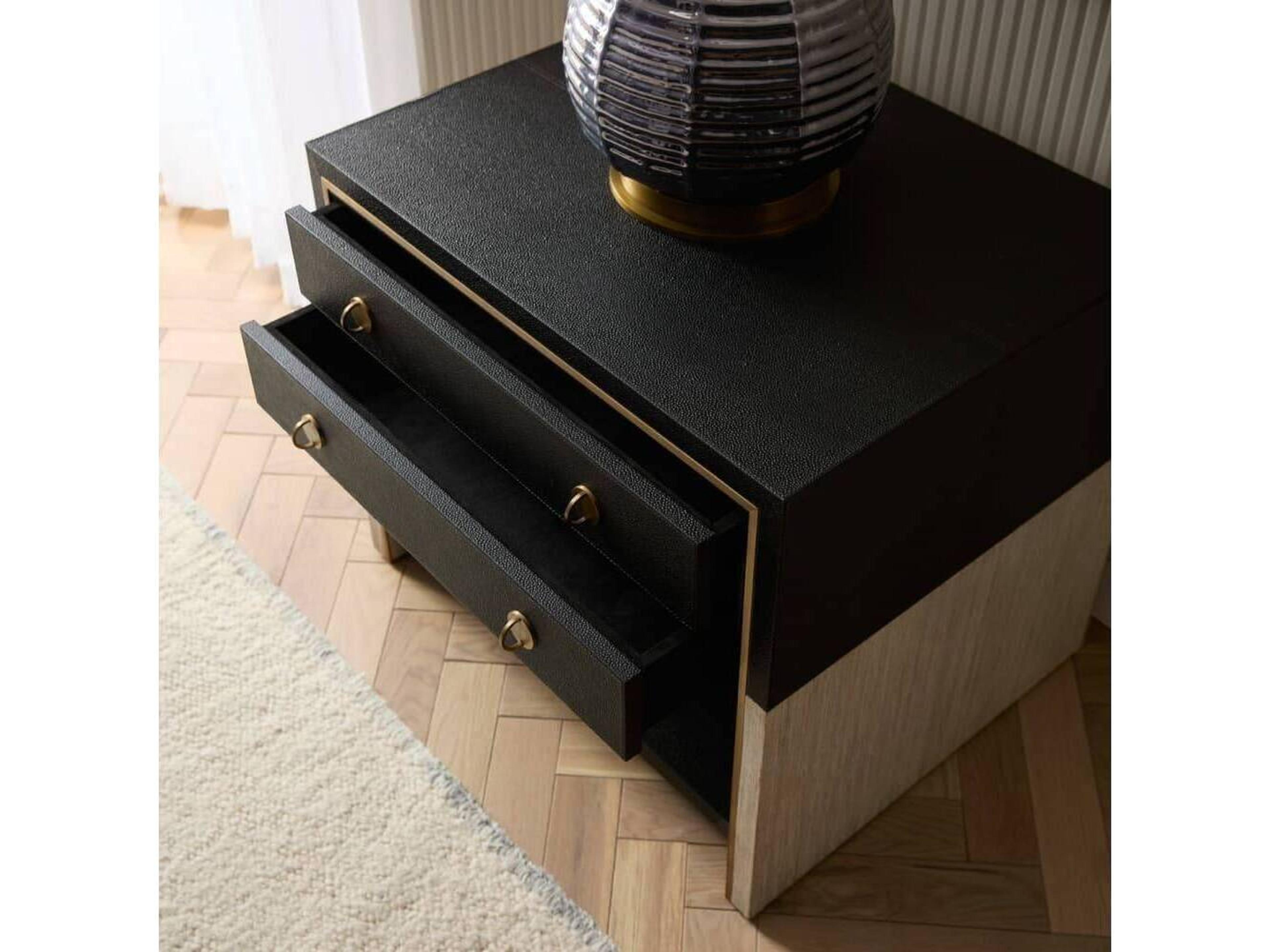 Arteriors Home Joplin Rectangular Leather End Table