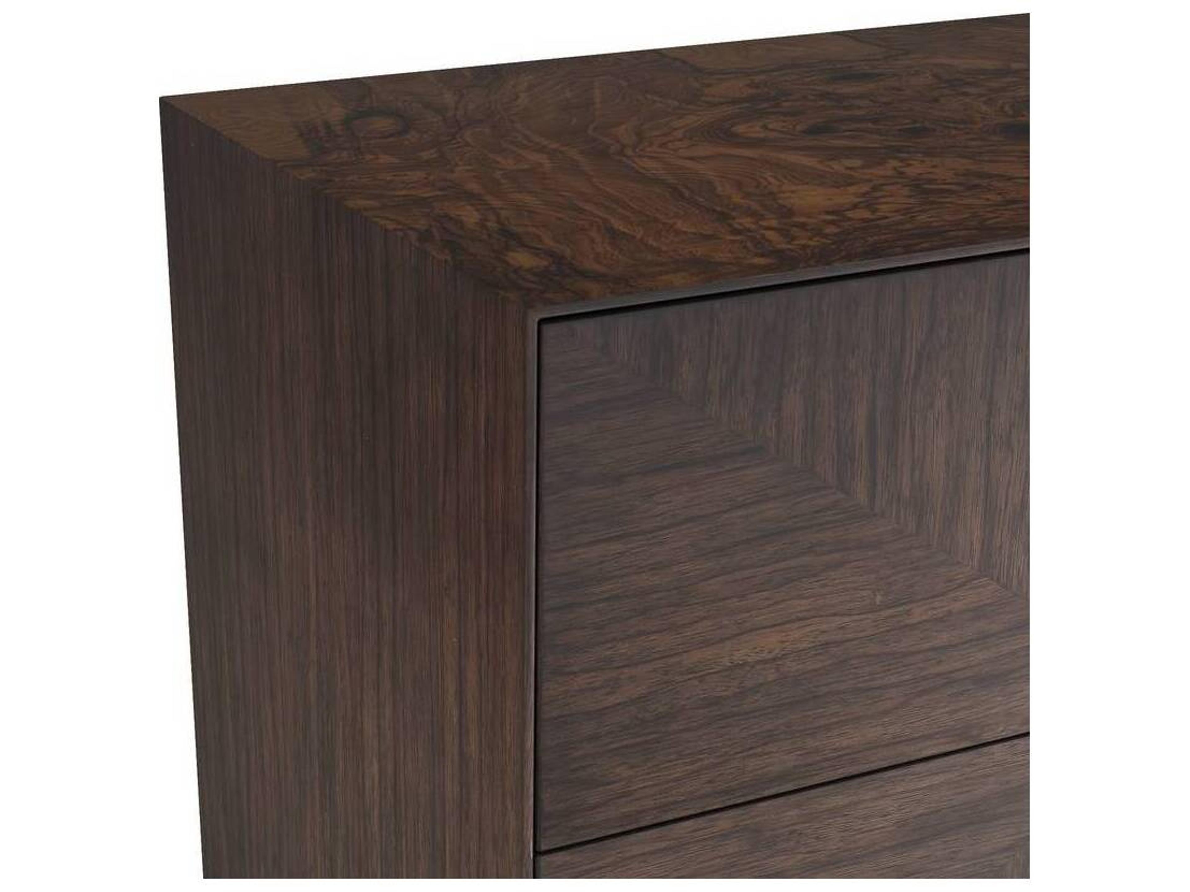 Arteriors Home 2-Drawers Brown Broomfield Nightstand
