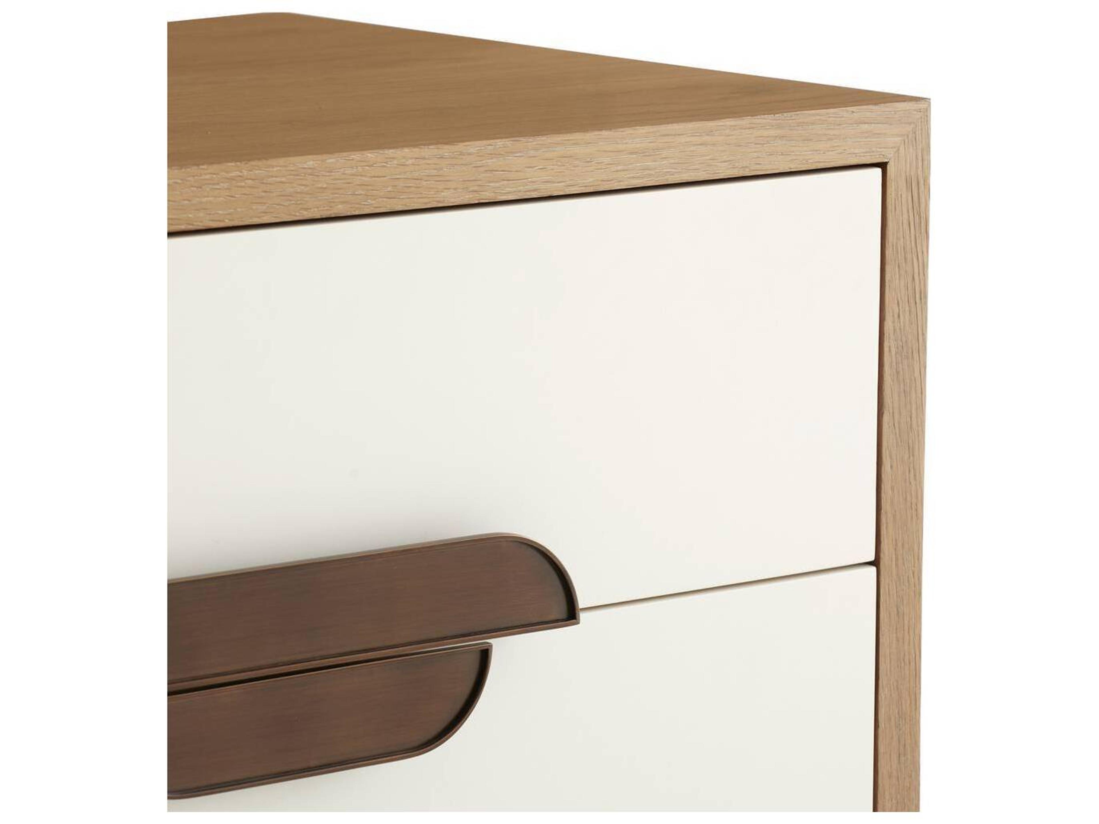 Arteriors Home Kianna 2-Drawers Brown Nightstand