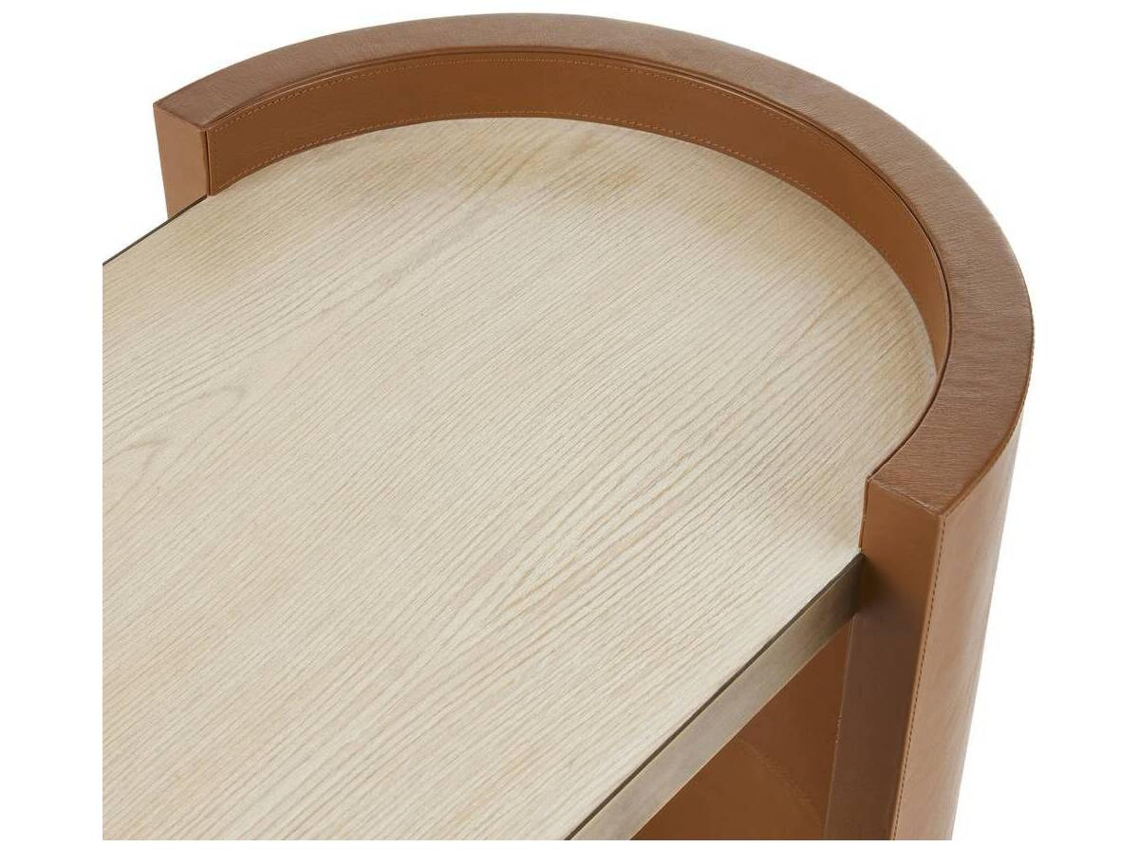 Arteriors Home Rectangular Wood Smoke Russet Warley Console Table