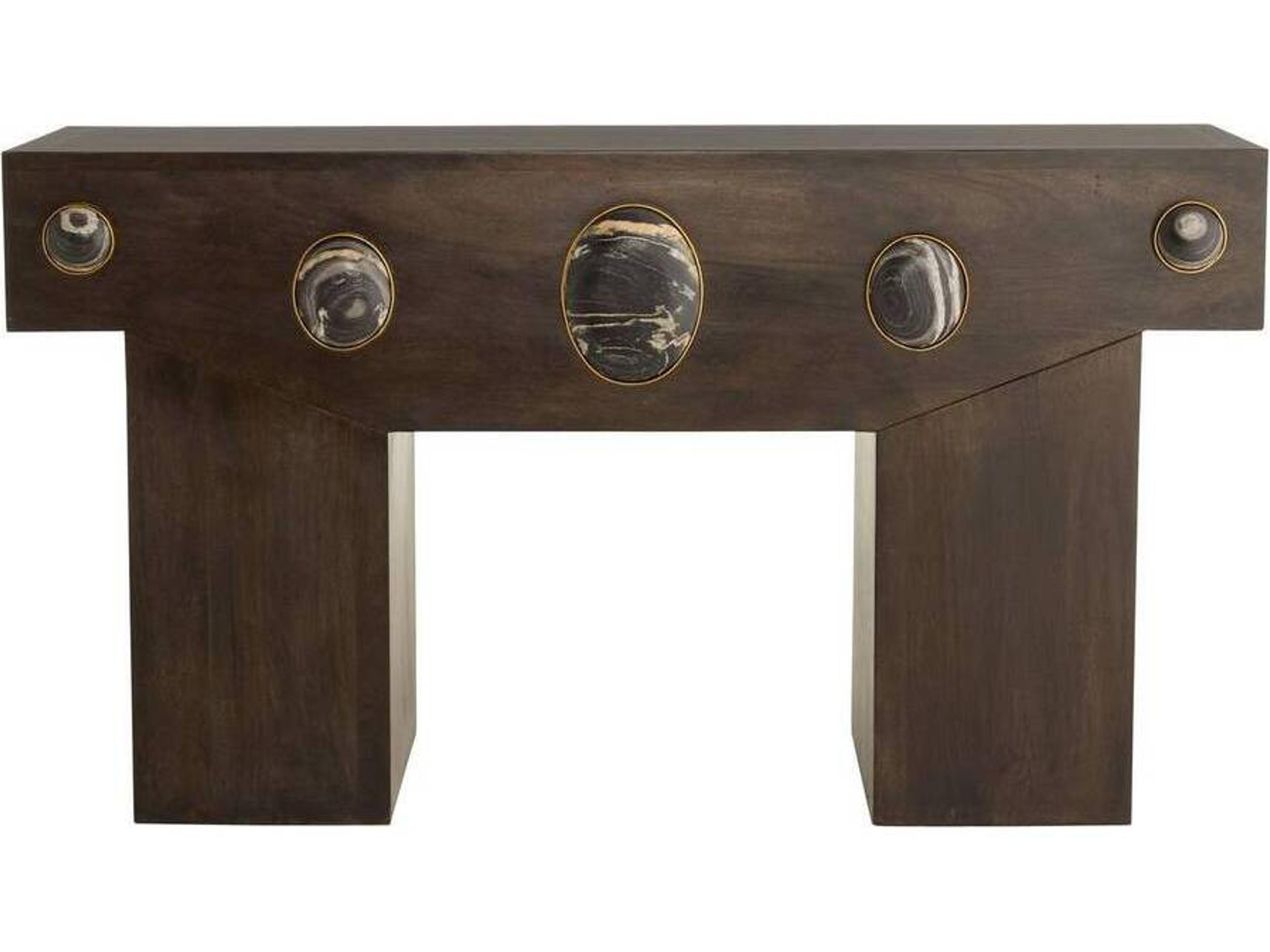 Arteriors Home Cairo Rectangular Wood Console Table