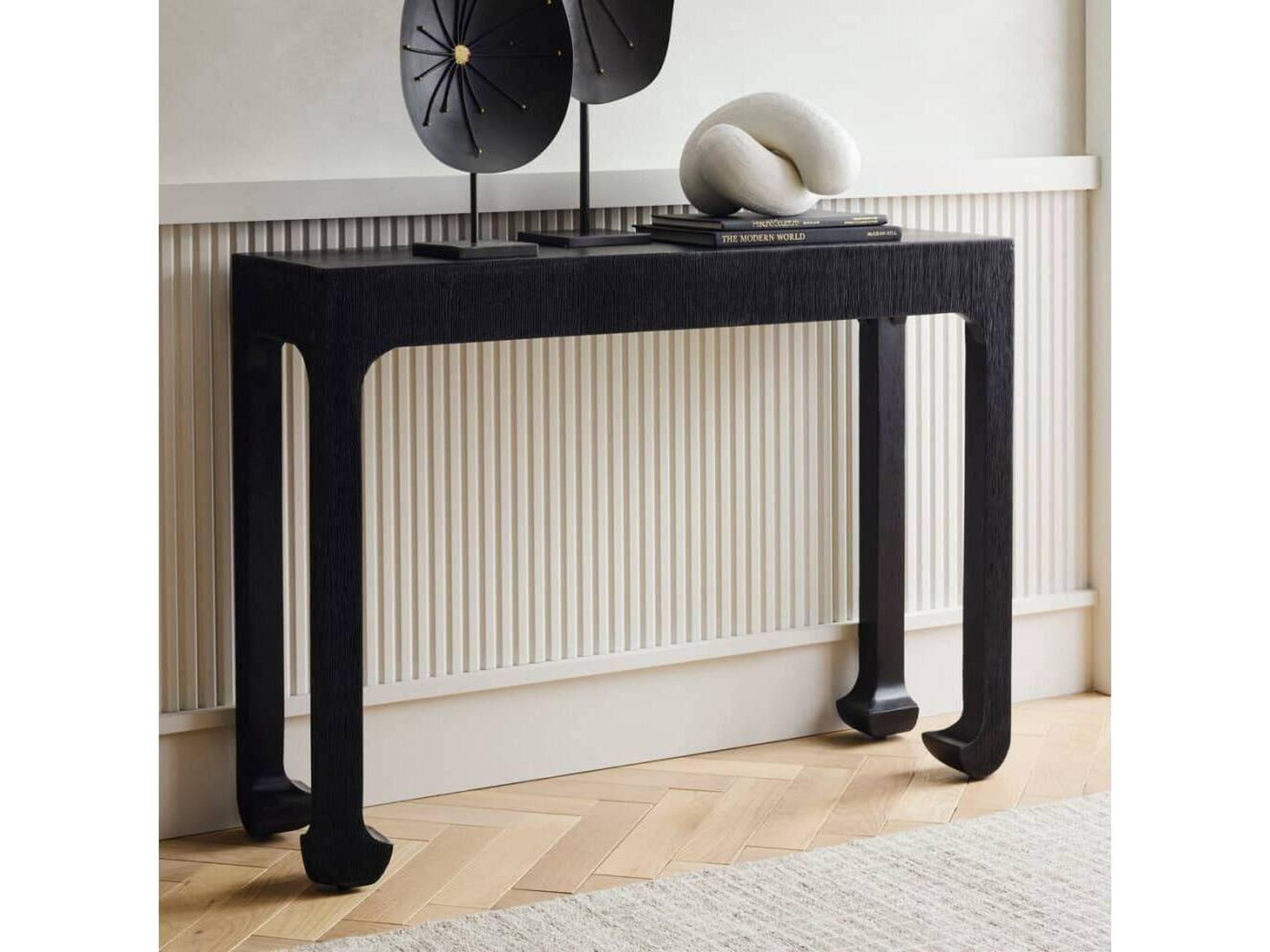 Ichigo Console Table in Ebony Mango Wood