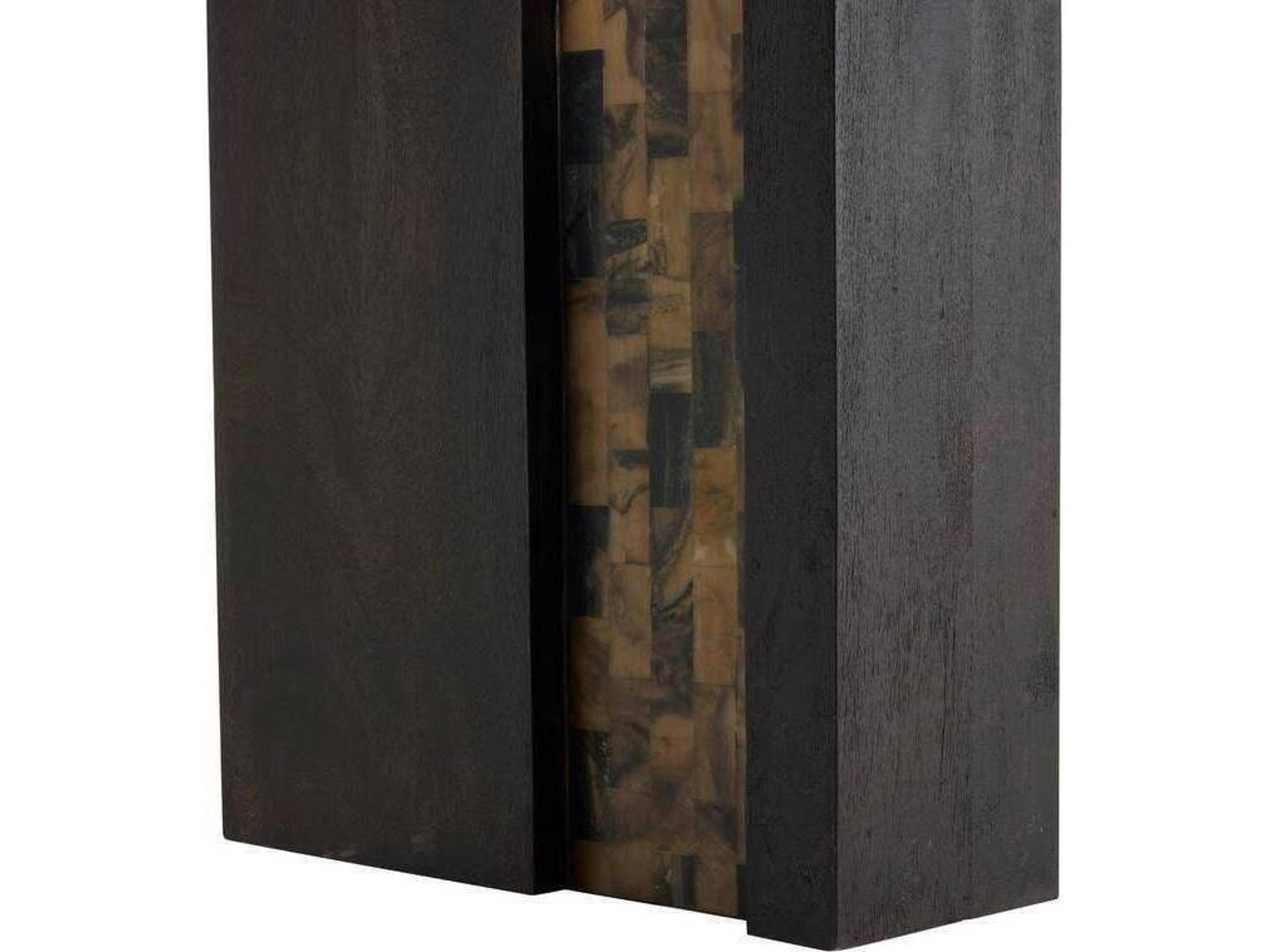 Arteriors Home Kingston Rectangular Wood Umber Natural Faux Horn Brown Console Table