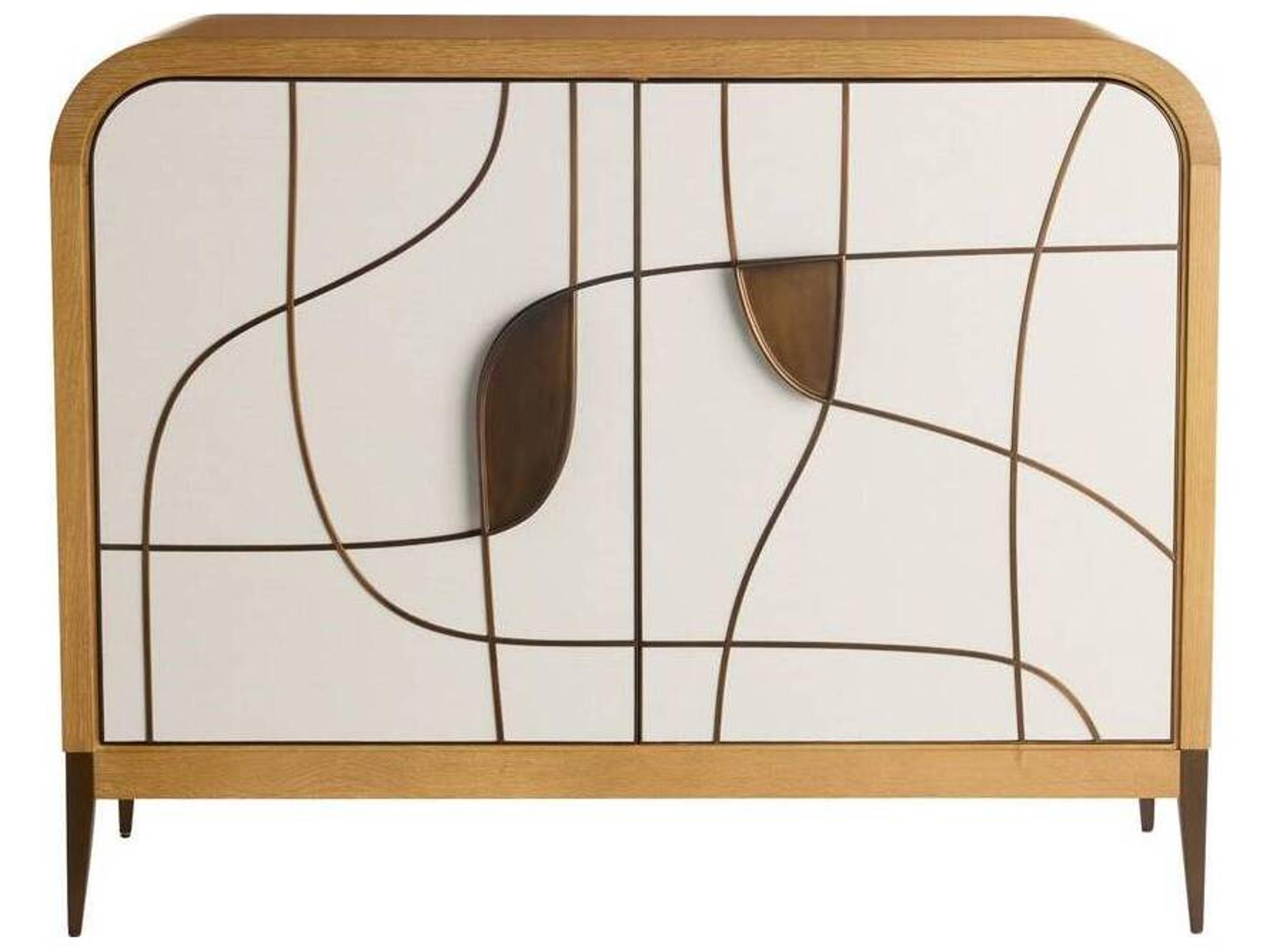 Arteriors Home Hardin Beige Oyster Accent Chest