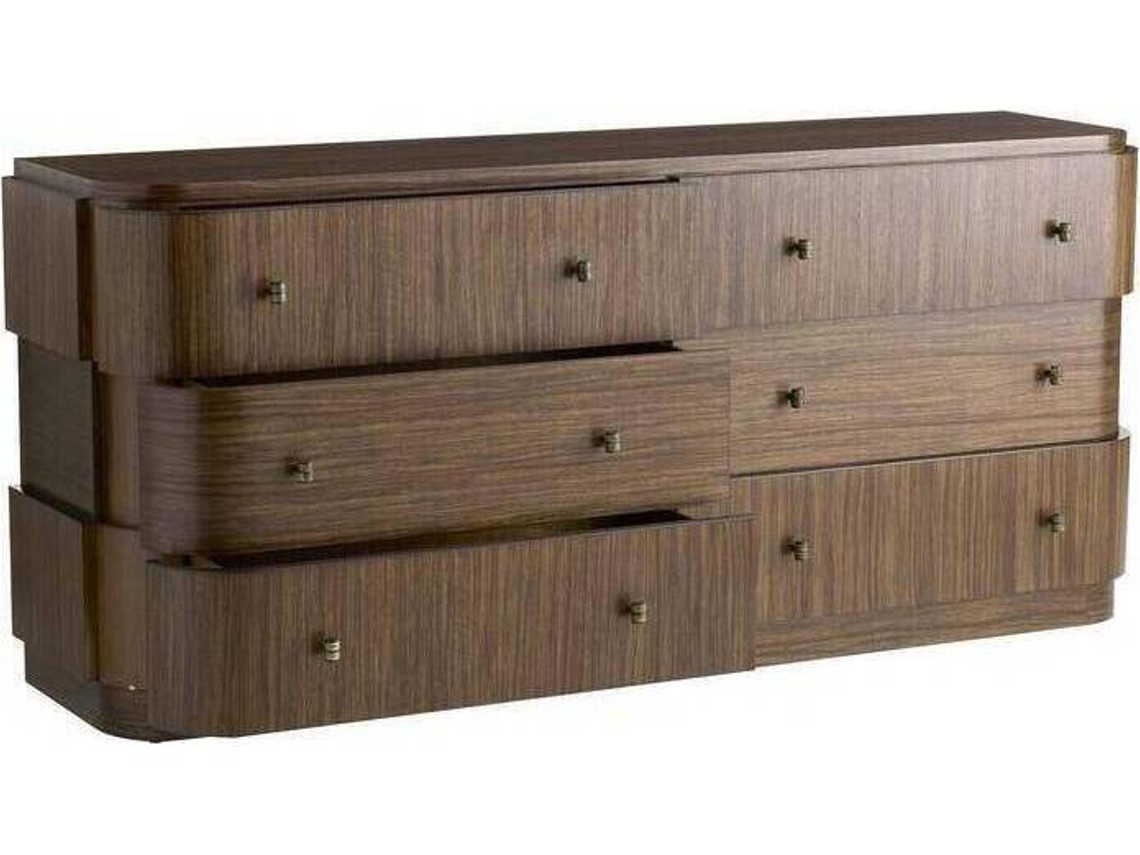 Jacques Campaign Chest Modern Brindle Veneer