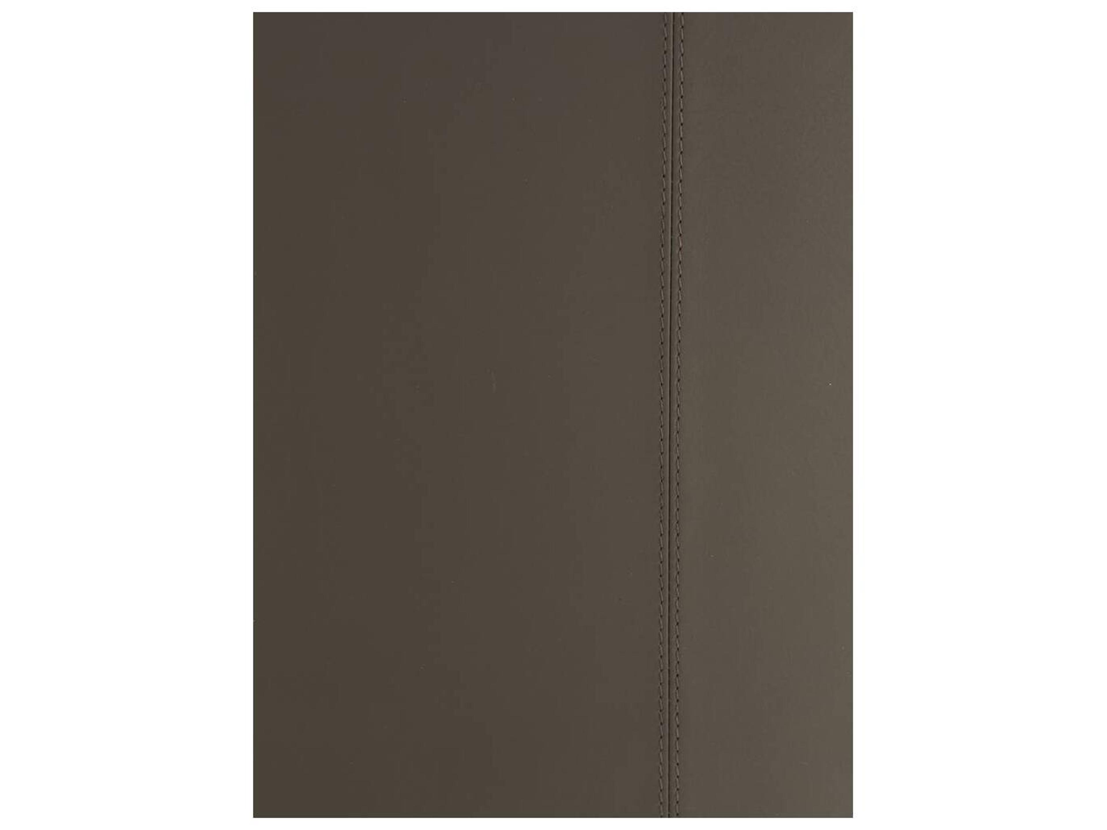 Arteriors Home Beech Wood Gray Leather Arm Dining Chair