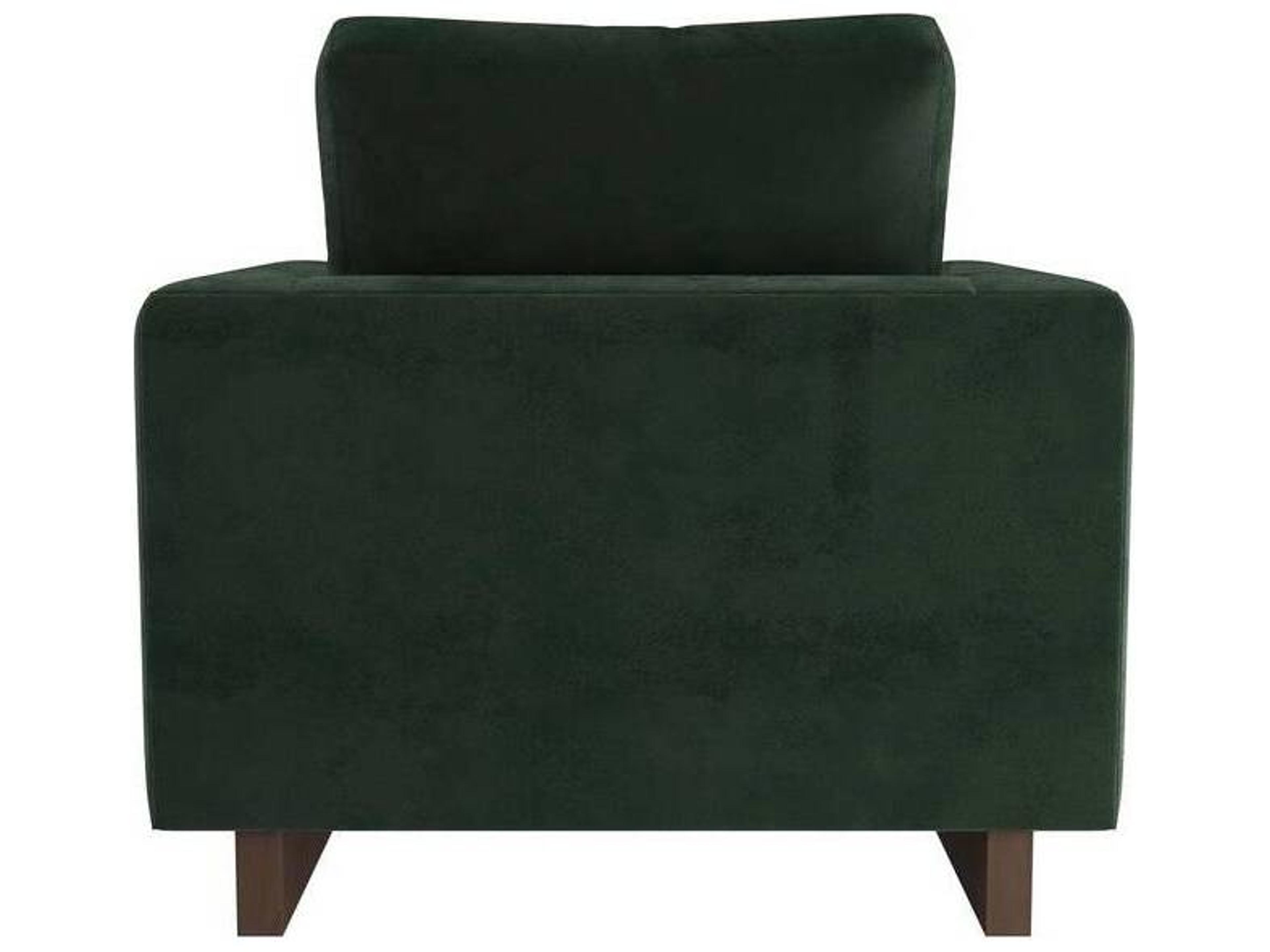 Arteriors Home Green Velvet Accent Chair Lovell