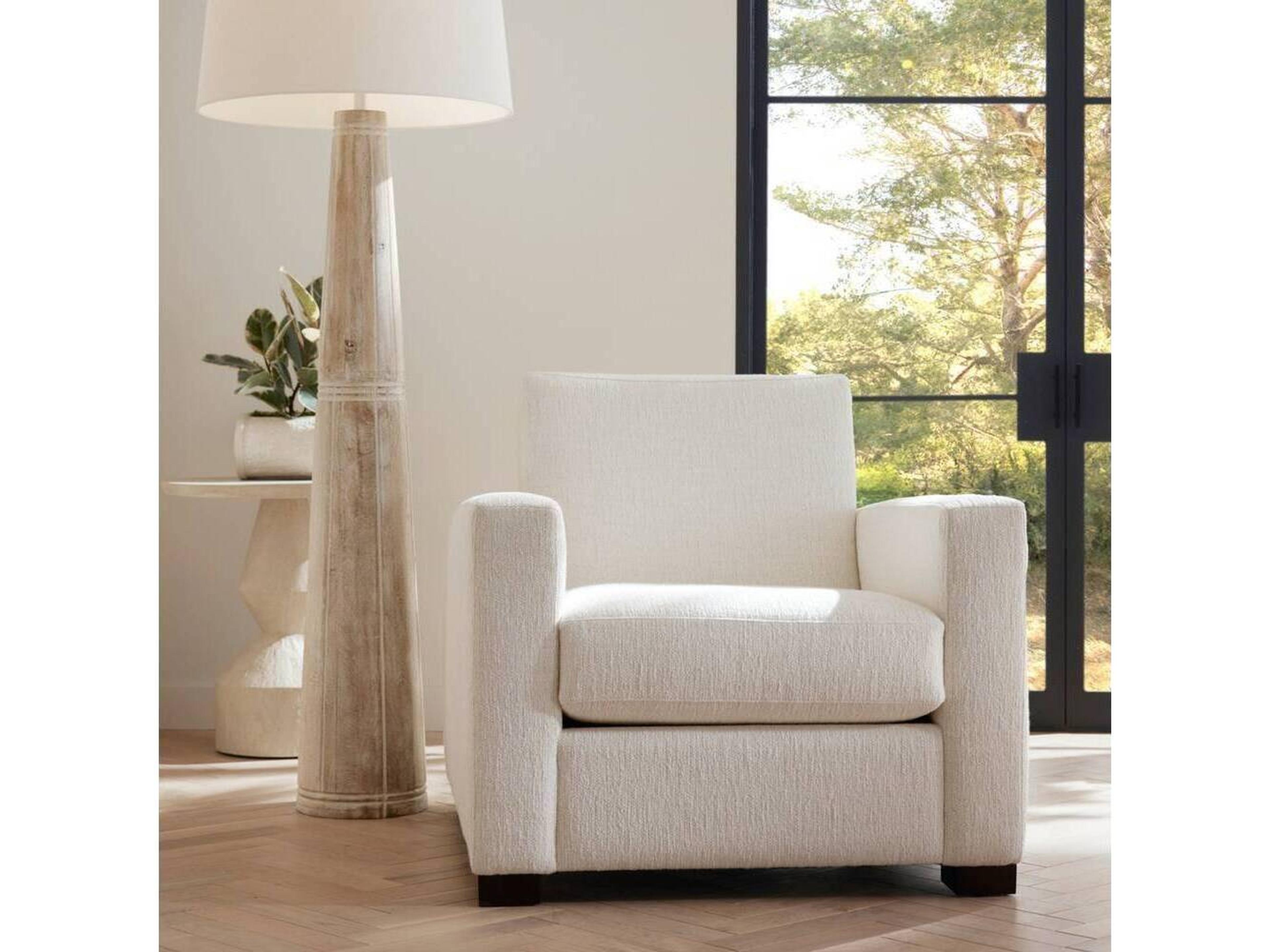 Arteriors Home White Accent Chair Dodson