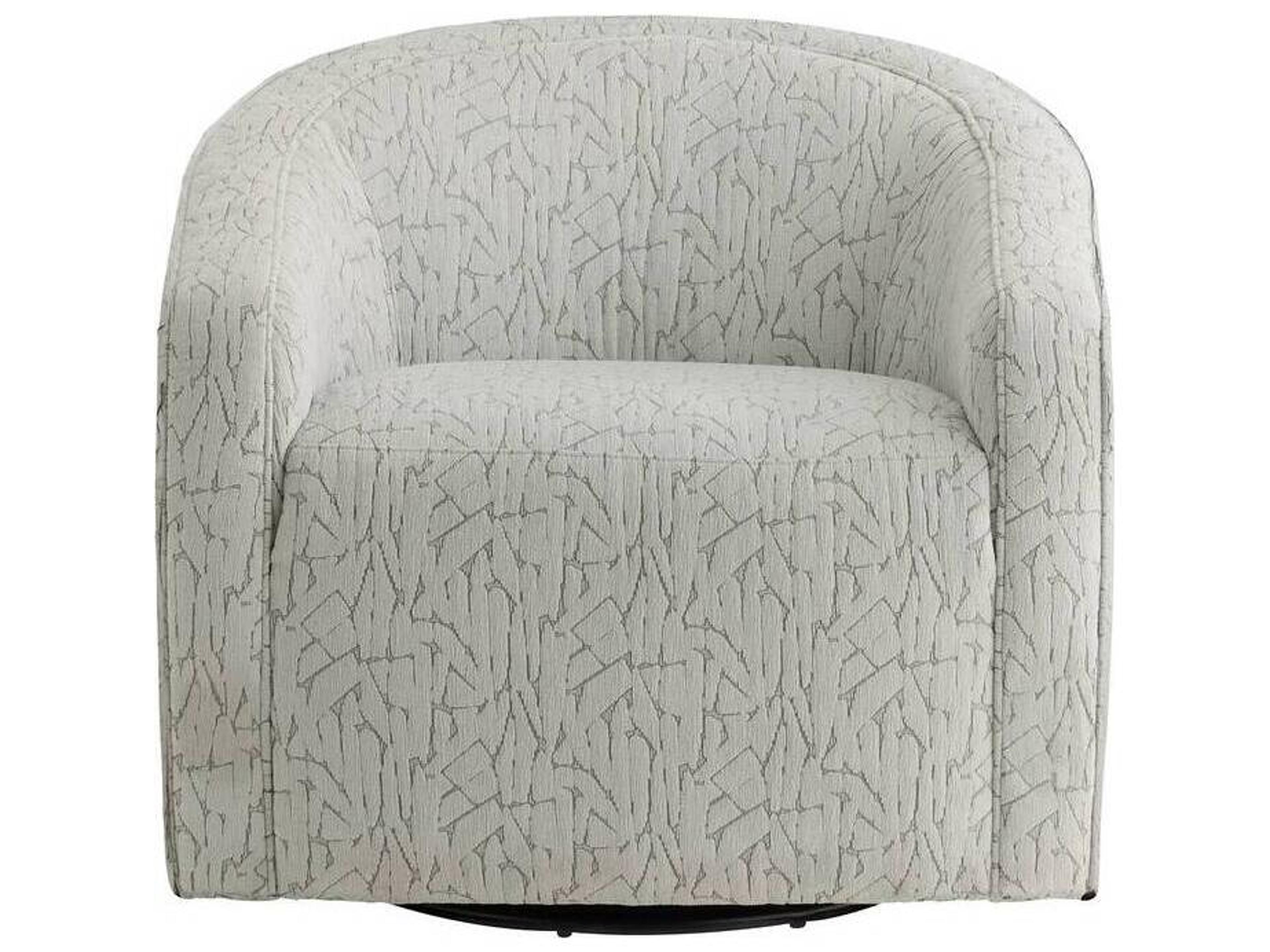 Arteriors Home Isadora Swivel Gray Accent Chair