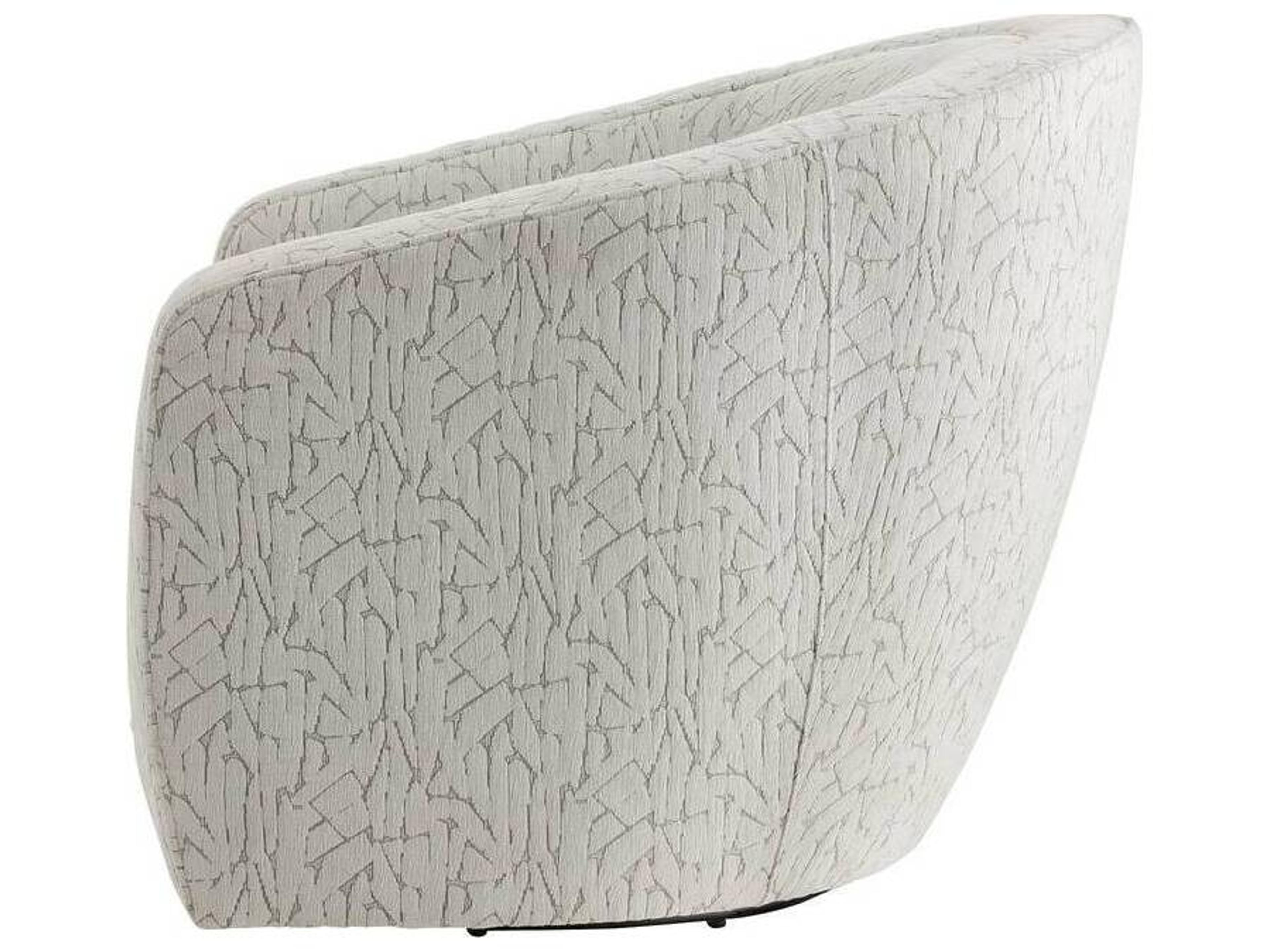 Arteriors Home Isadora Swivel Gray Accent Chair