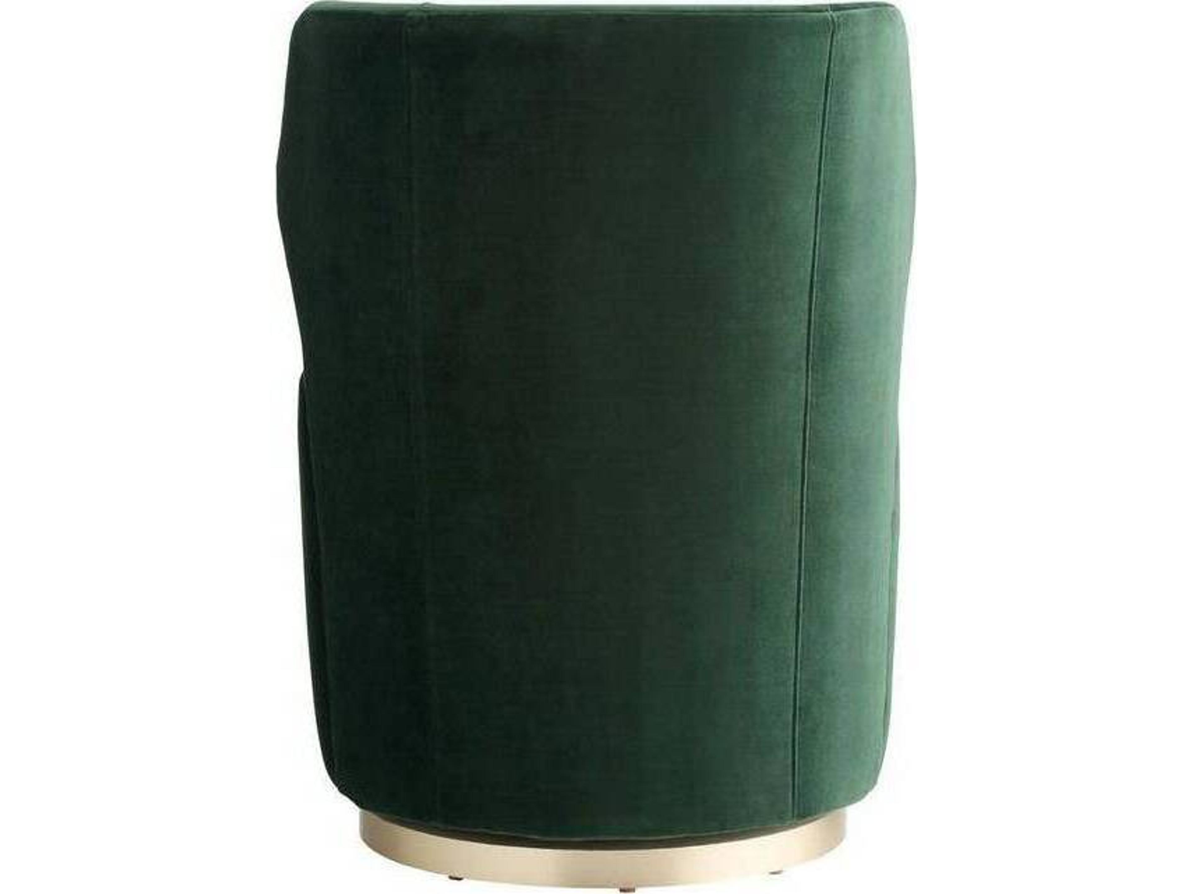 Arteriors Home Poppy Swivel Green Accent Chair