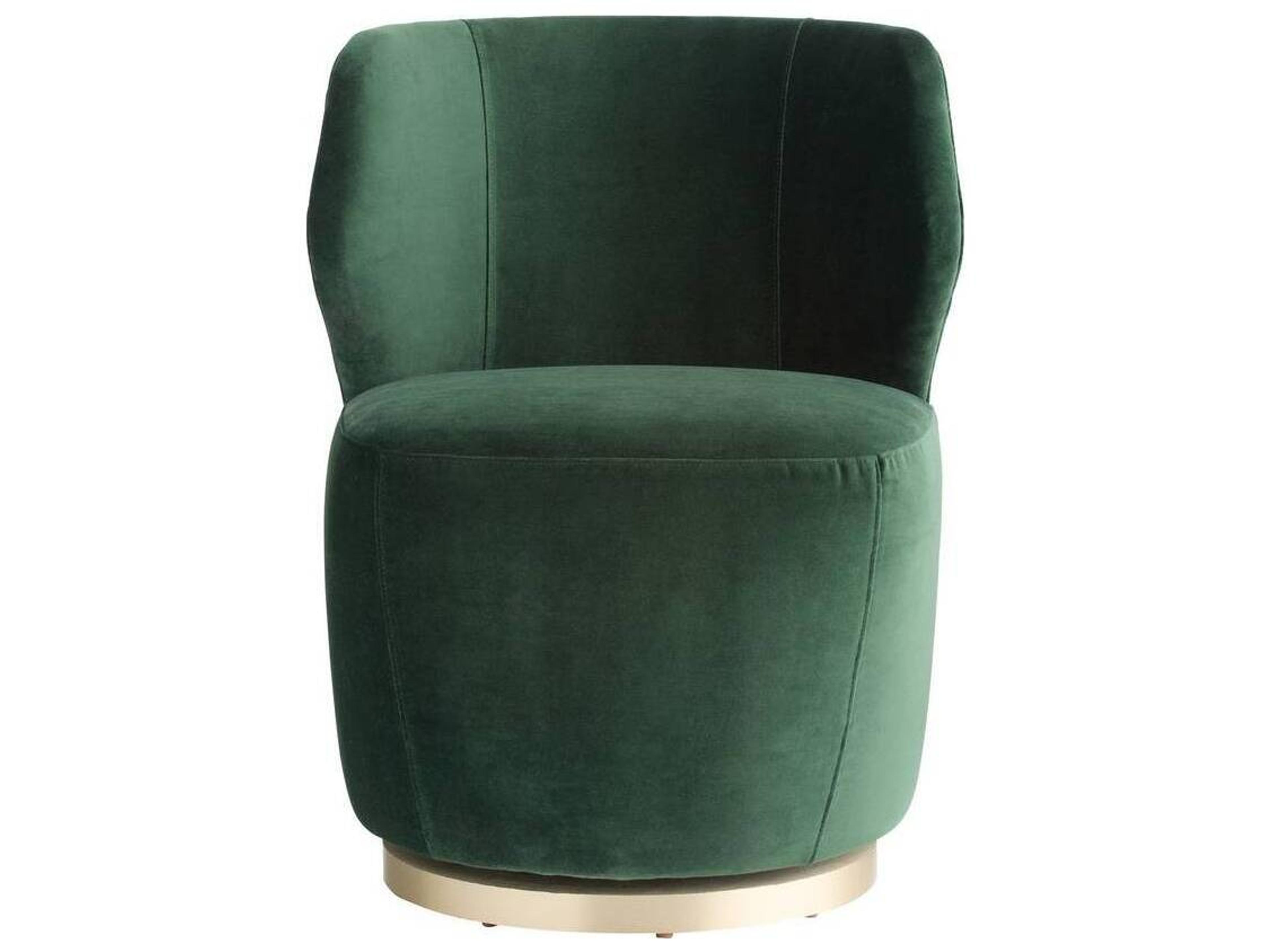 Arteriors Home Poppy Swivel Green Accent Chair