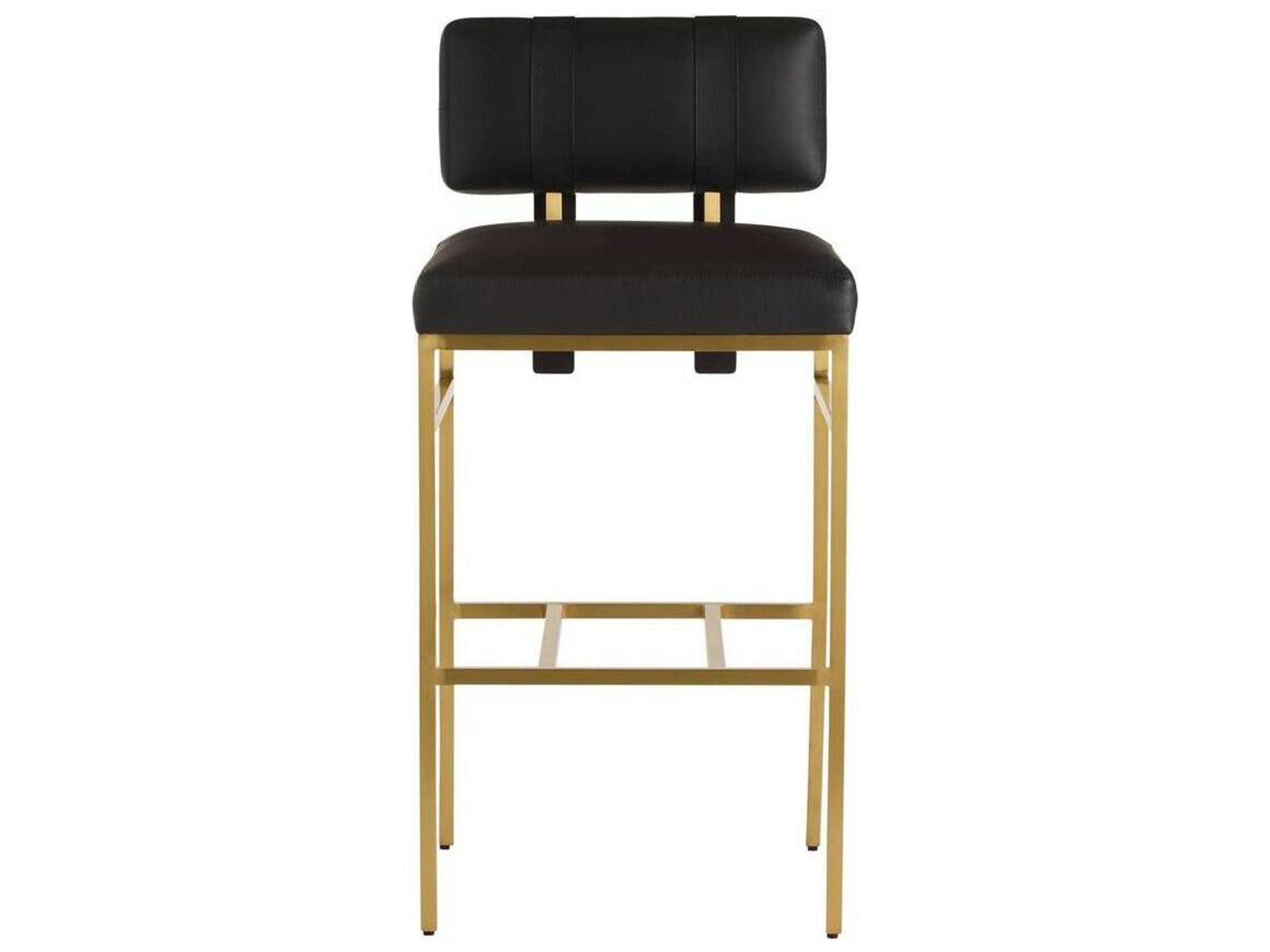 Arteriors Home Leather Bar Stool