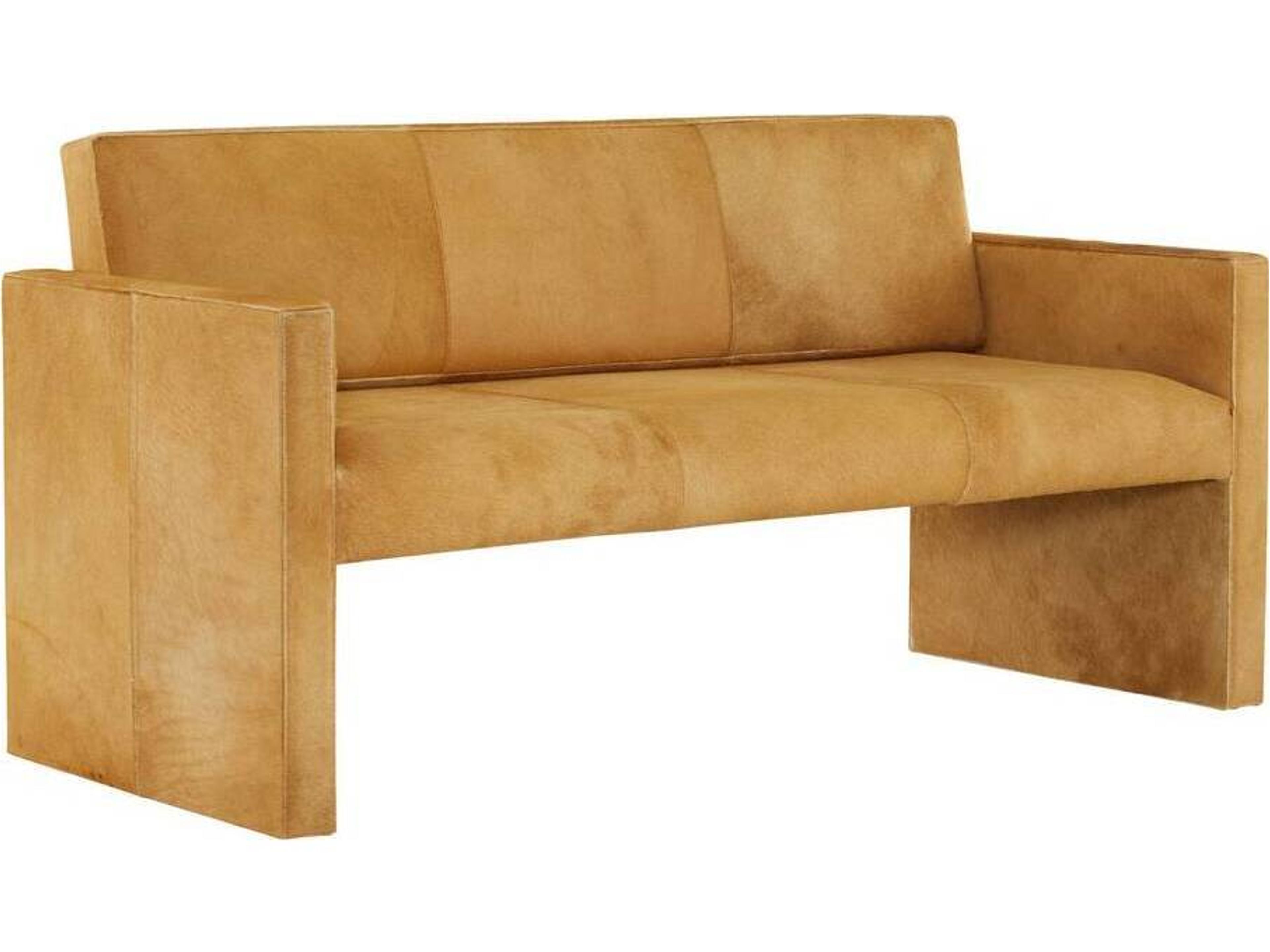 Arteriors Home Haylock Tawny Yellow Upholstered Sofa