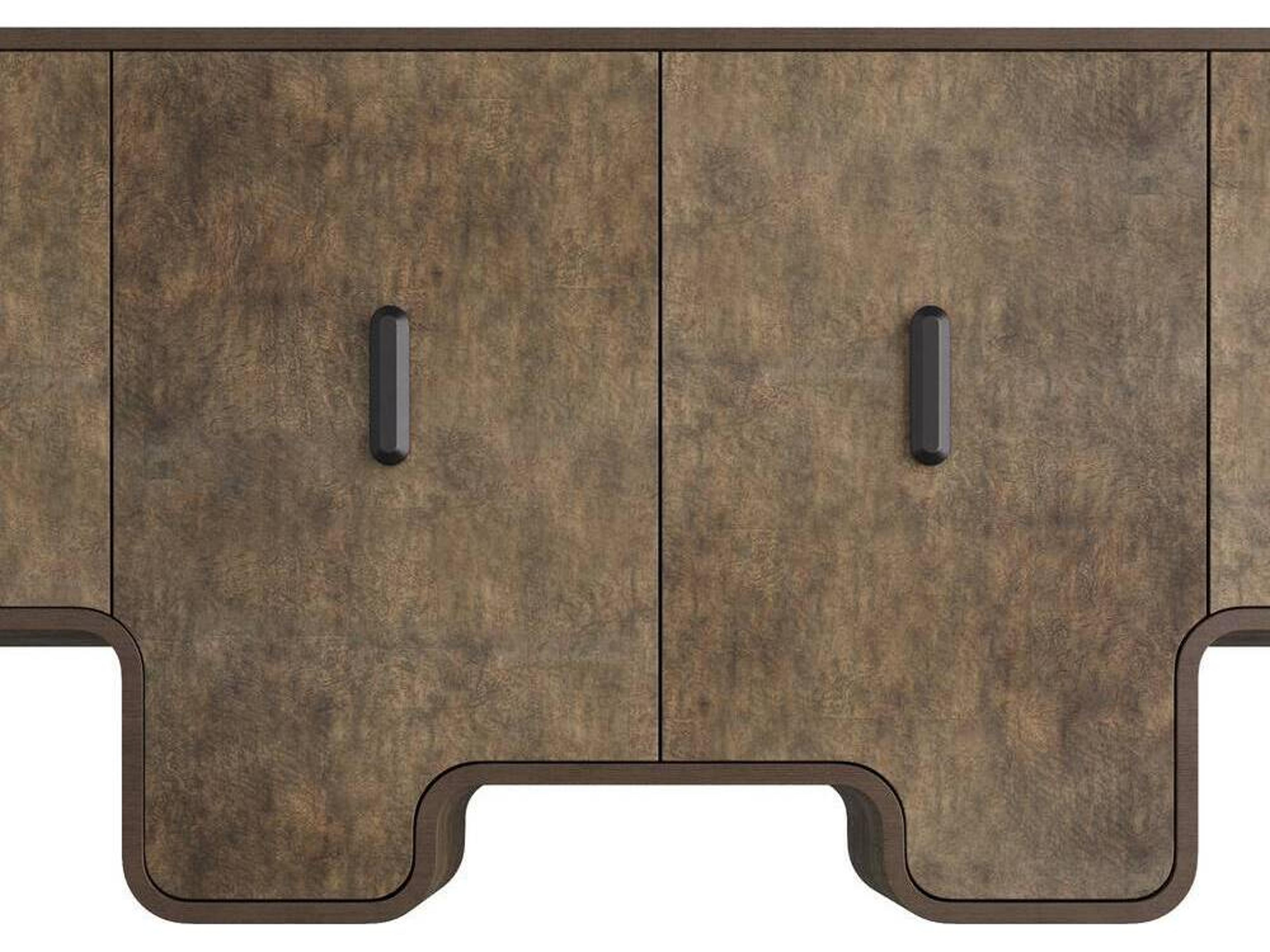 Arteriors Home 72" Maple Wood Tortoise Burl Bruno Sideboard