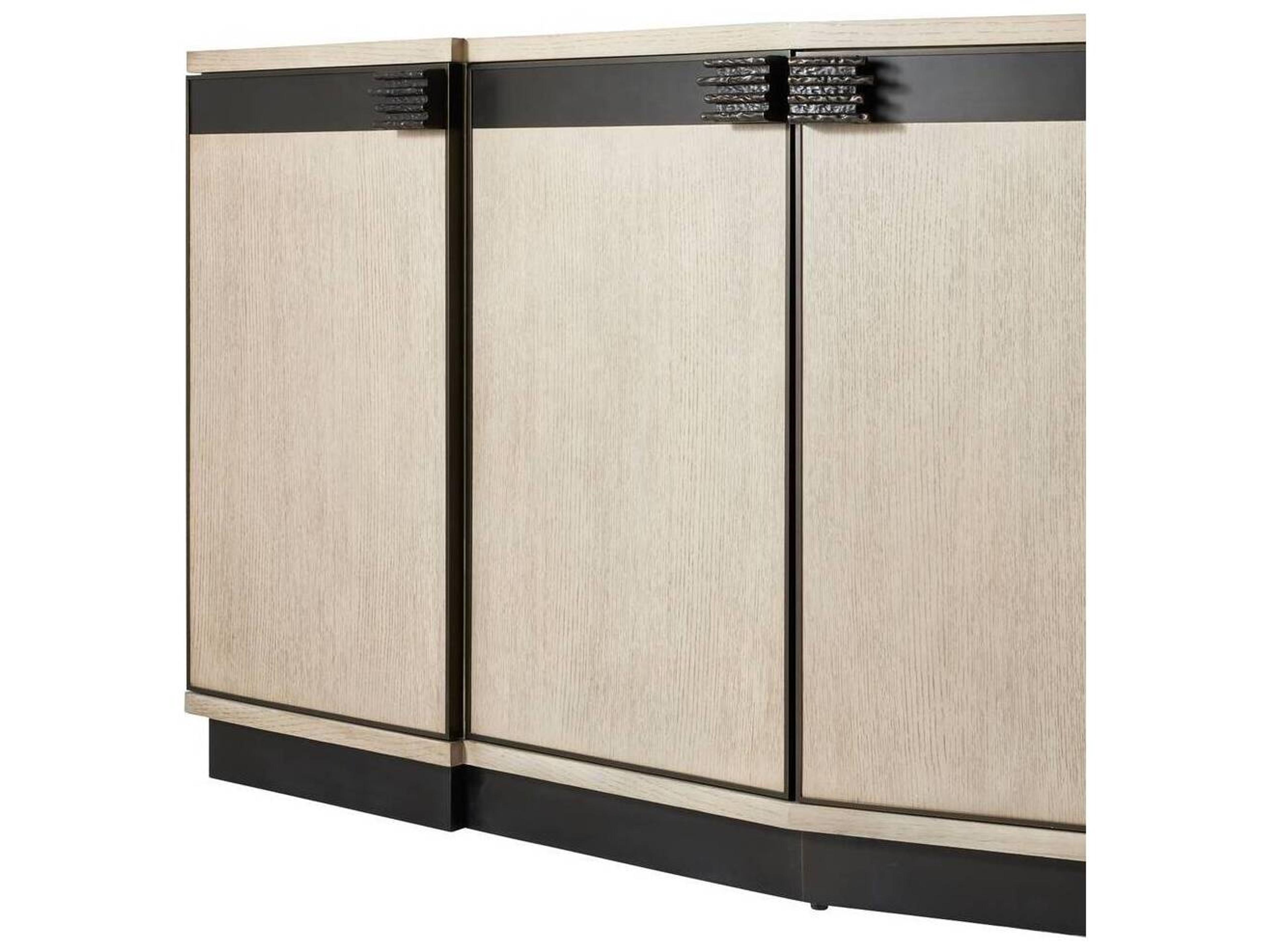 Arteriors Home 72" Oak Wood Smoke Bronze Cyrus Sideboard