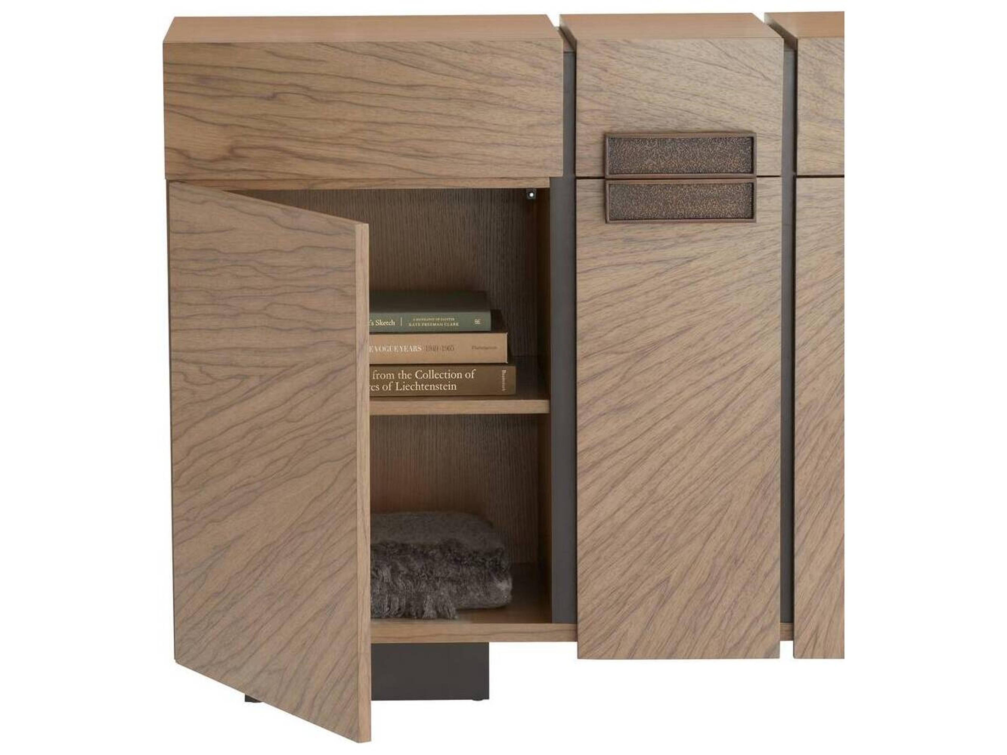 Arteriors Home Lafayette 86" Chateau Gray Bronze Sideboard