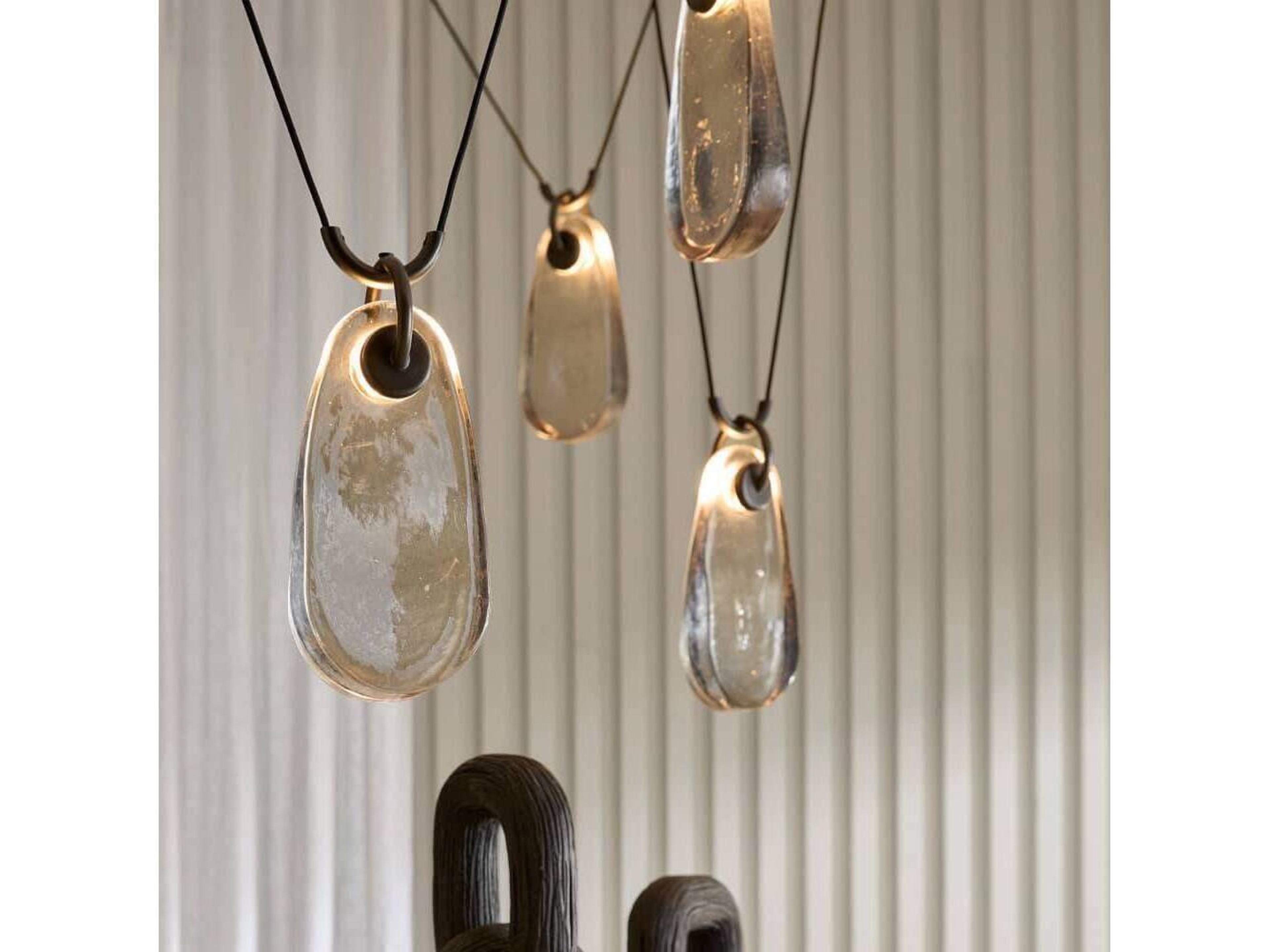 Arteriors Home Smoke Black Island Pendant