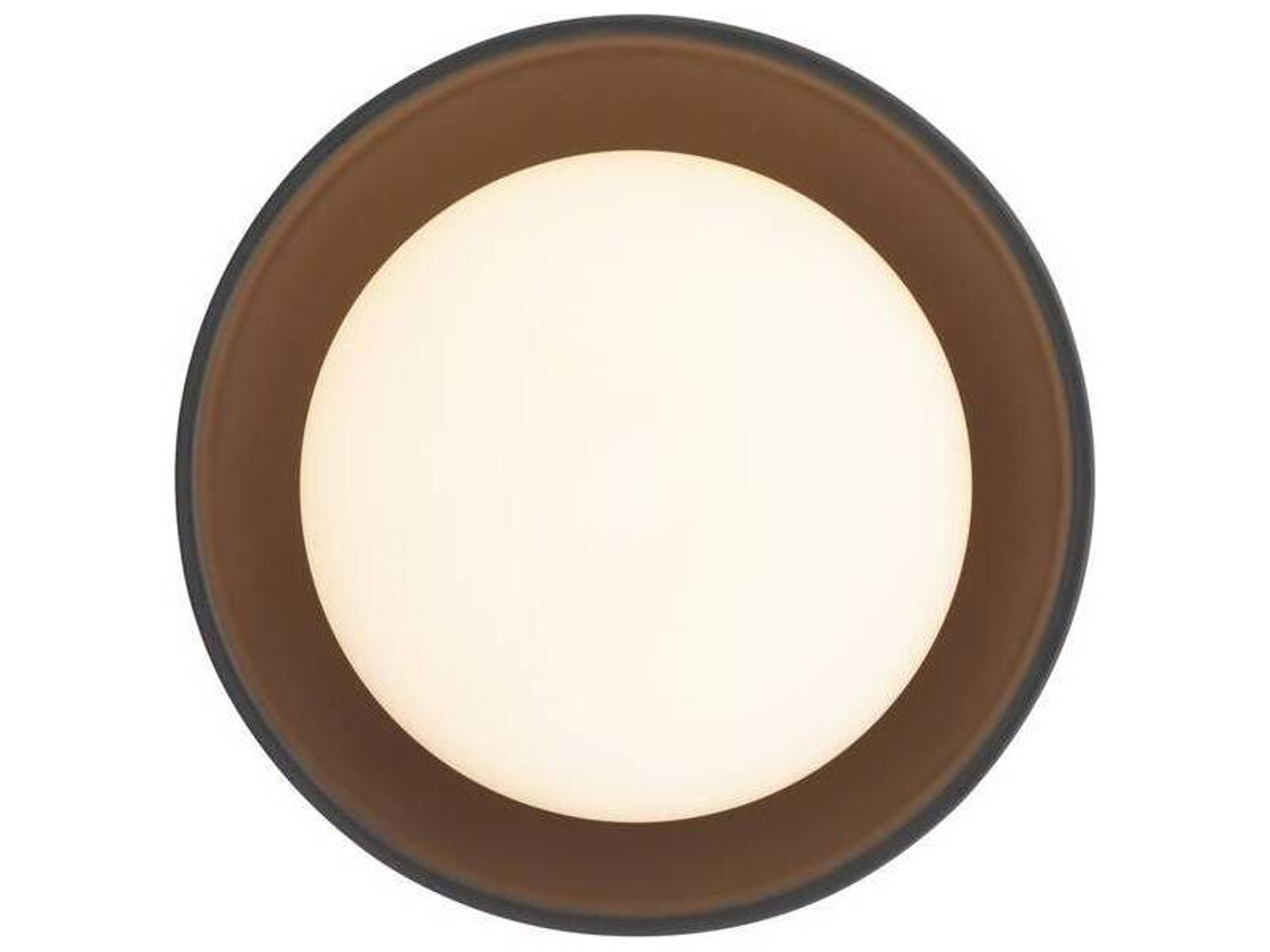 Arteriors Home Glaze 1-Light Matte Black Antique Brass Wall Sconce