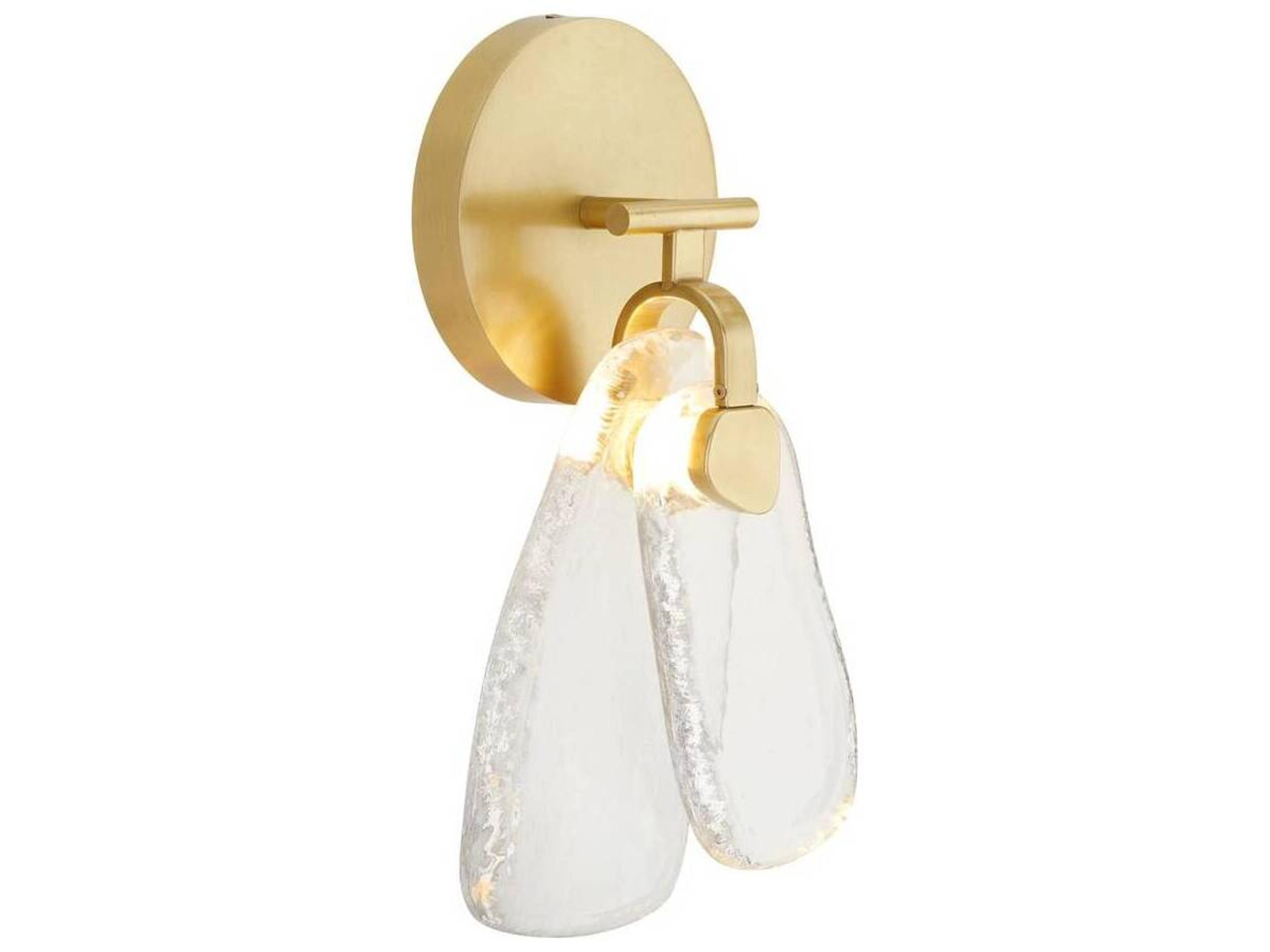 Melt Wall Sconce In Antique Brass