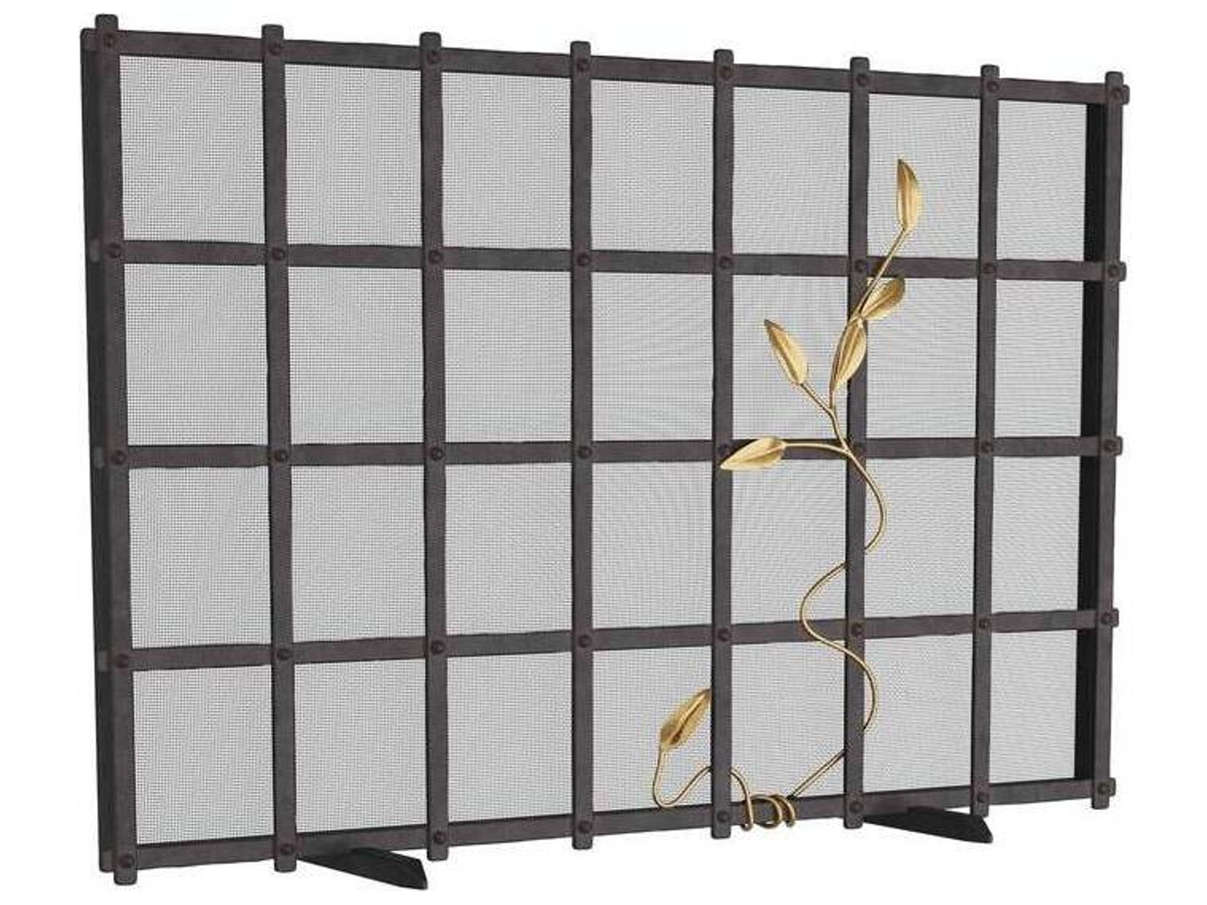 Arteriors Home Rivet Natural Iron Antique Brass Decorative Accent