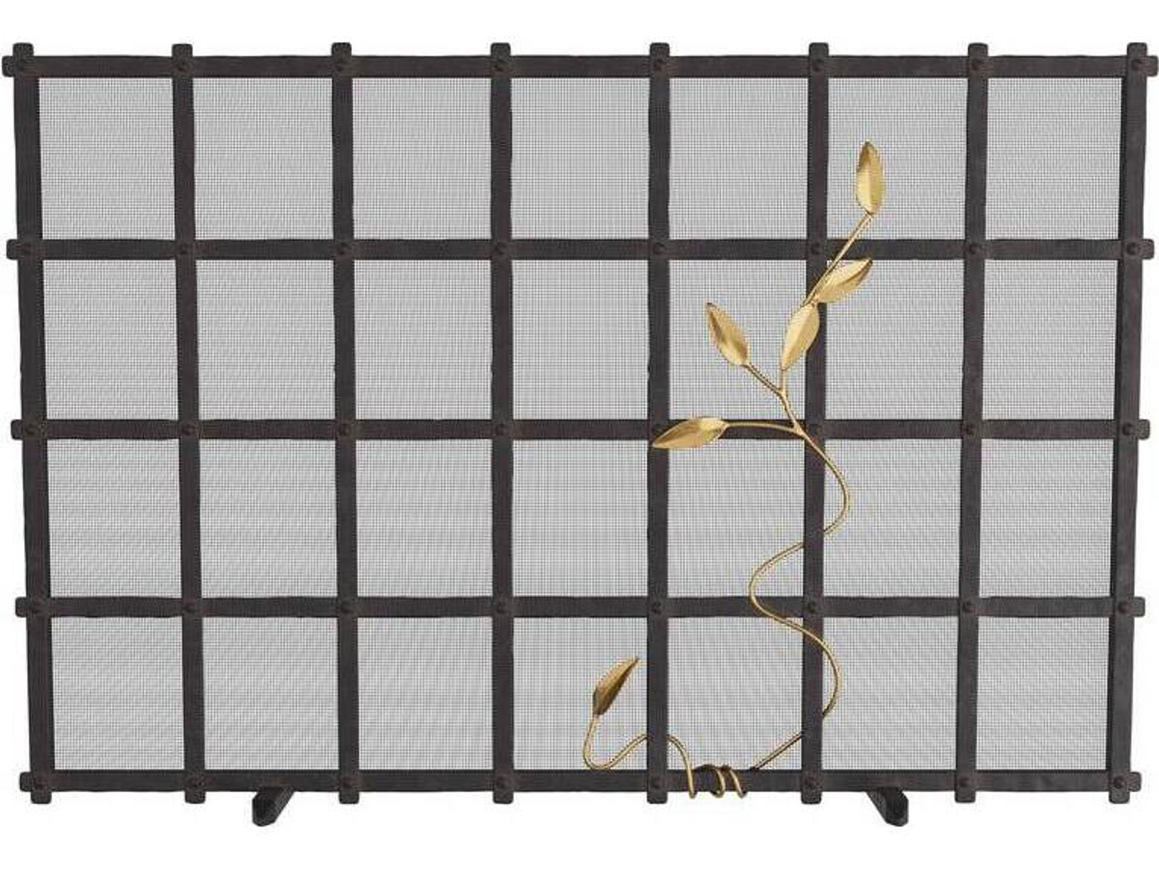 Arteriors Home Rivet Natural Iron Antique Brass Decorative Accent