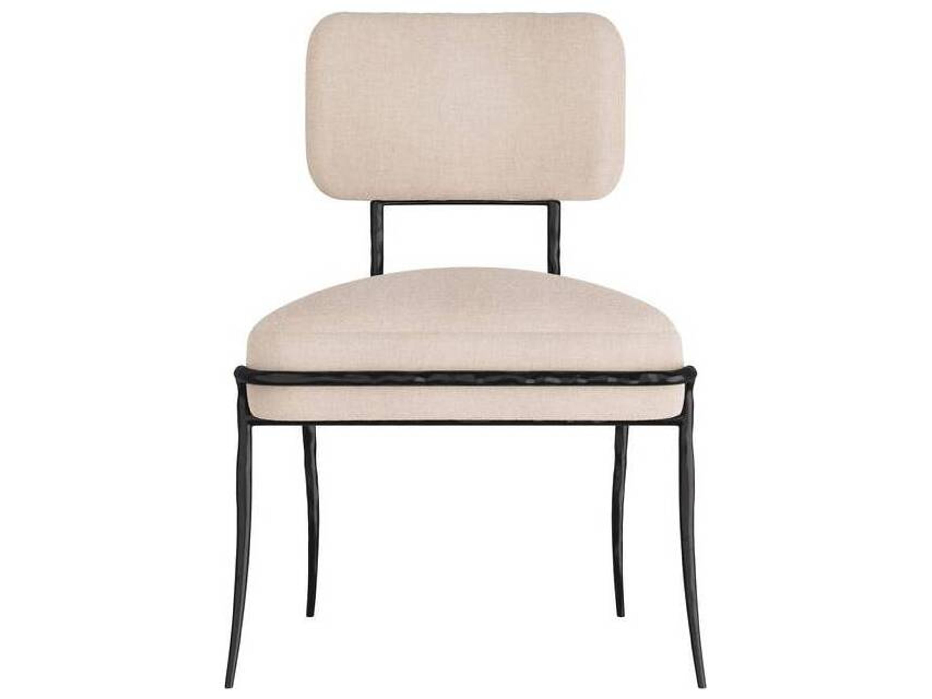Arteriors Home Mosquito Beige Upholstered Armless Dining Chair