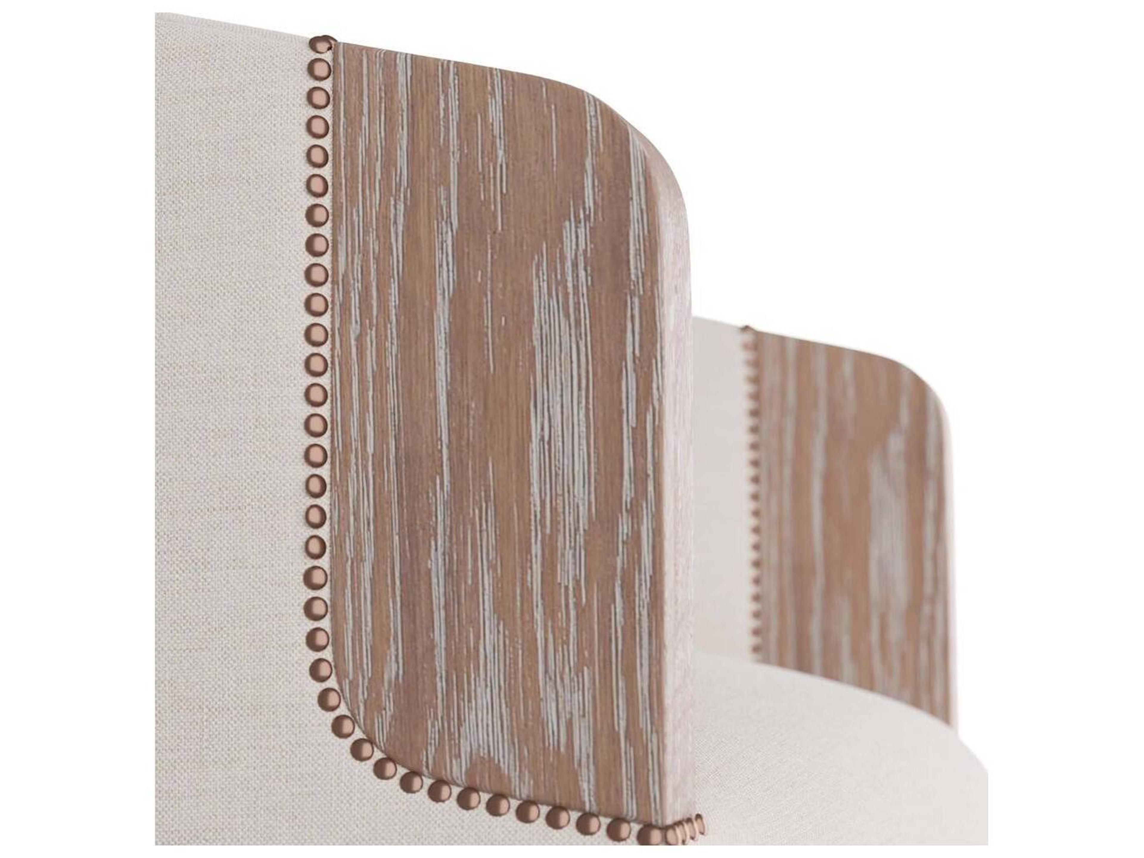 Arteriors Home Swivel White Accent Chair Reveal