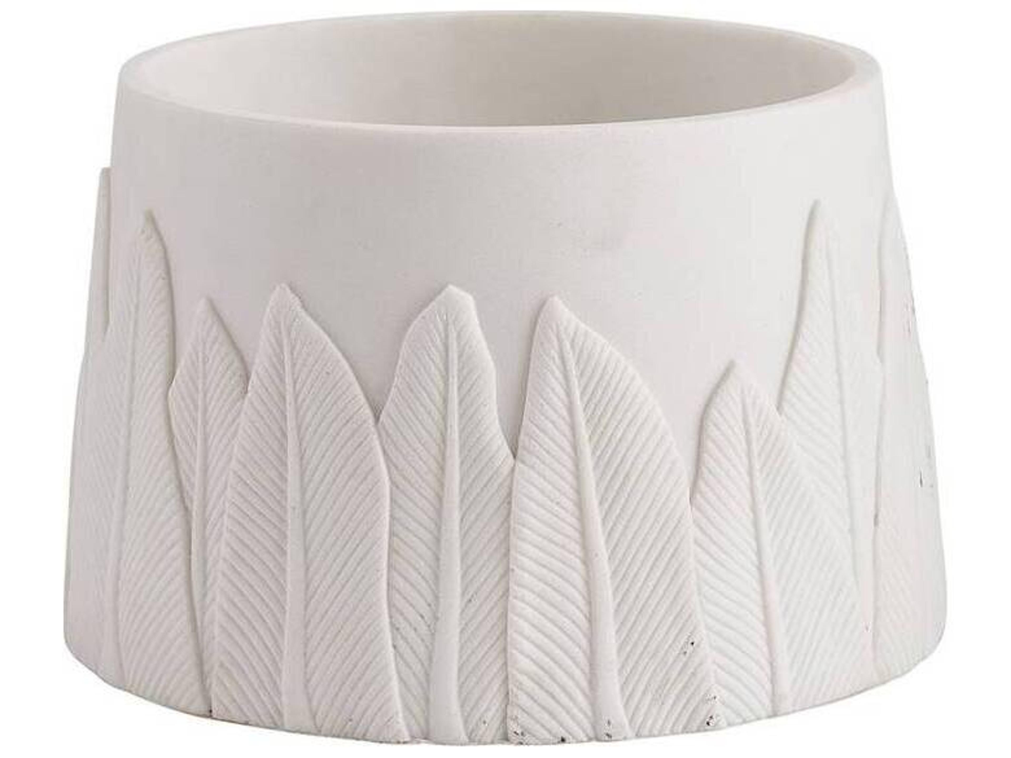Arteriors Home Feather Ivory Vase