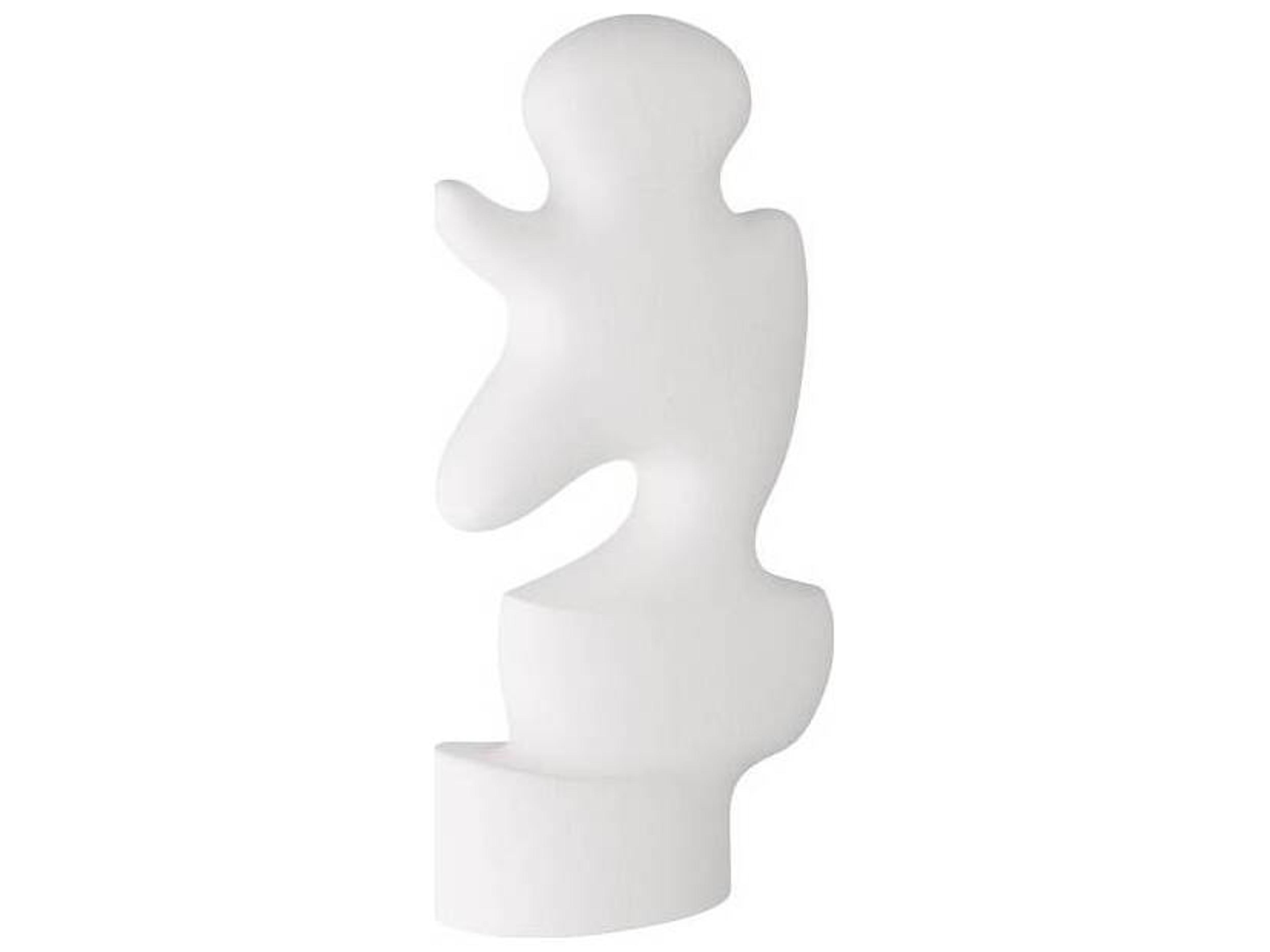 Arteriors Home Matte White Plaster Sculpture