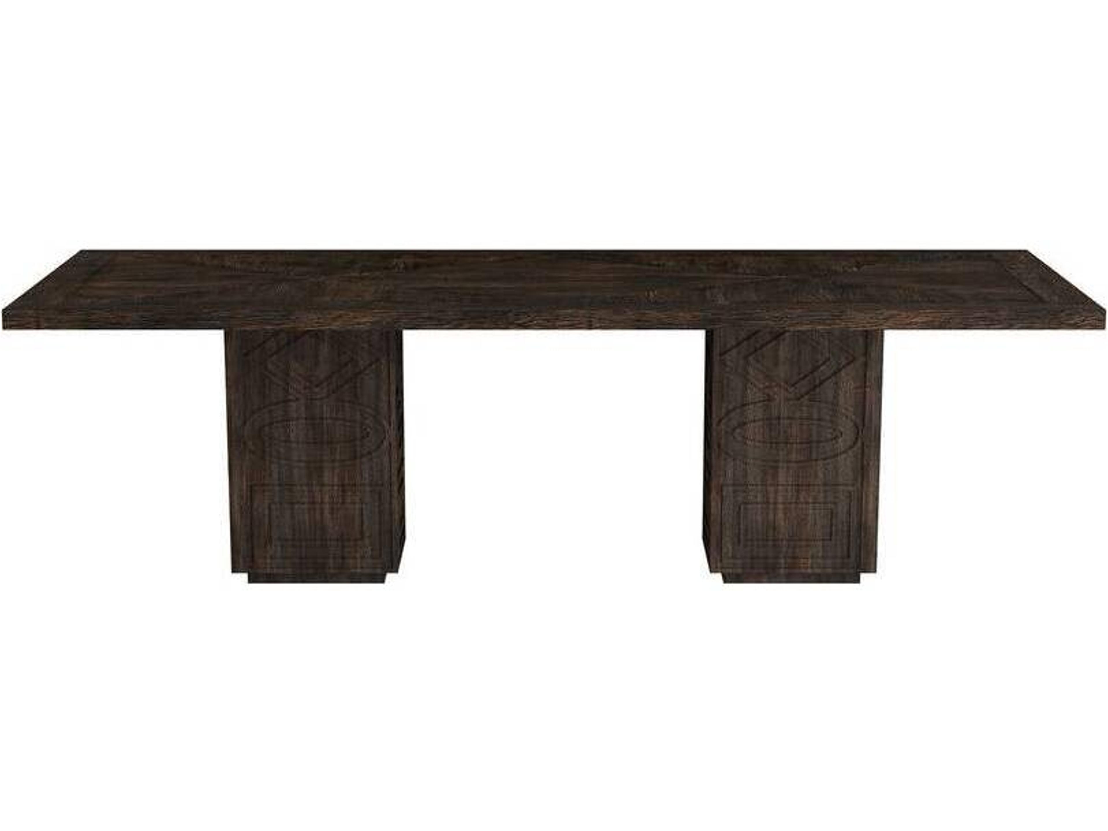 Vargueno Burnt Mango Wood Dining Table