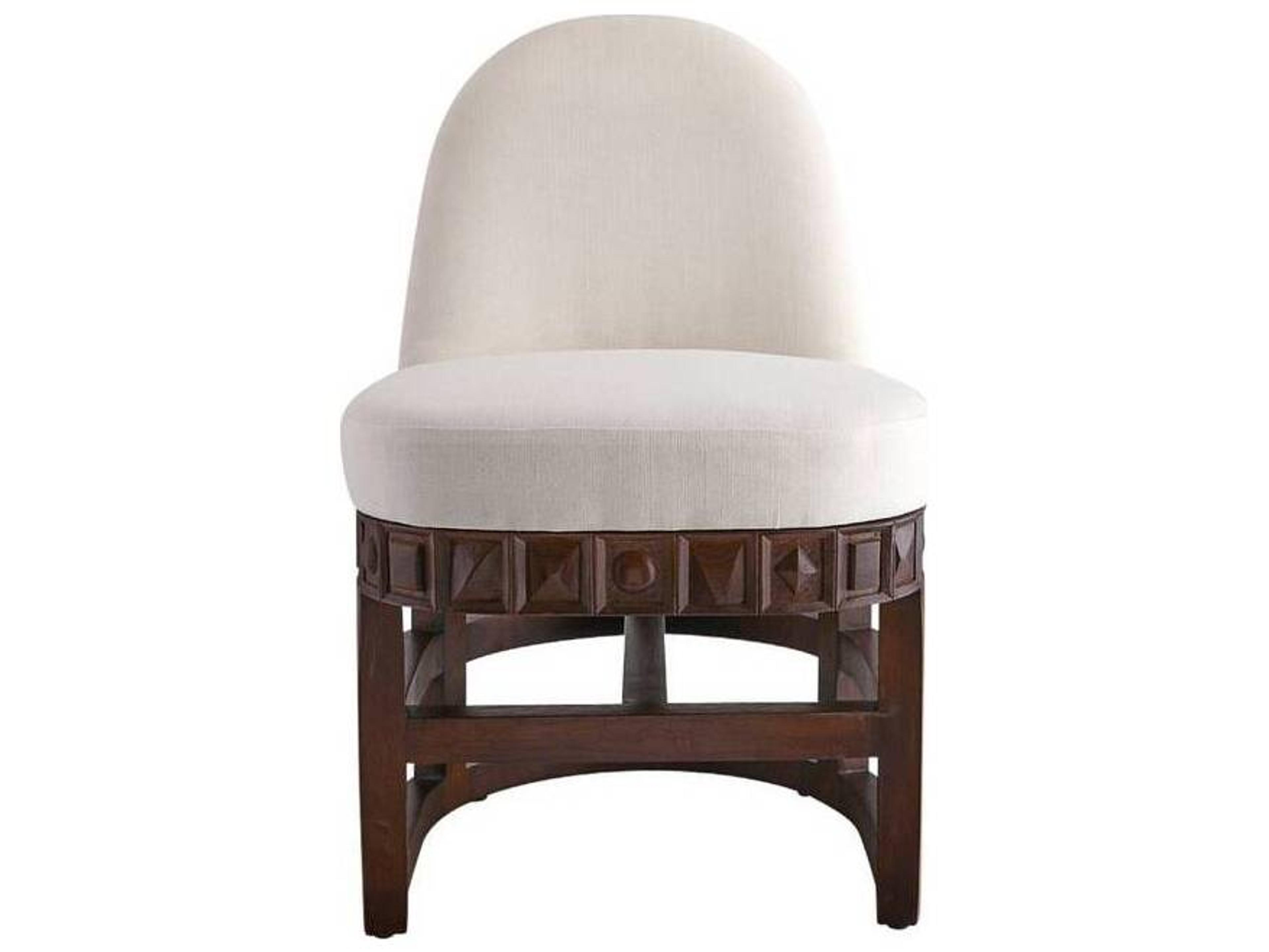 Vargueño Carved Mango Wood Accent Chair