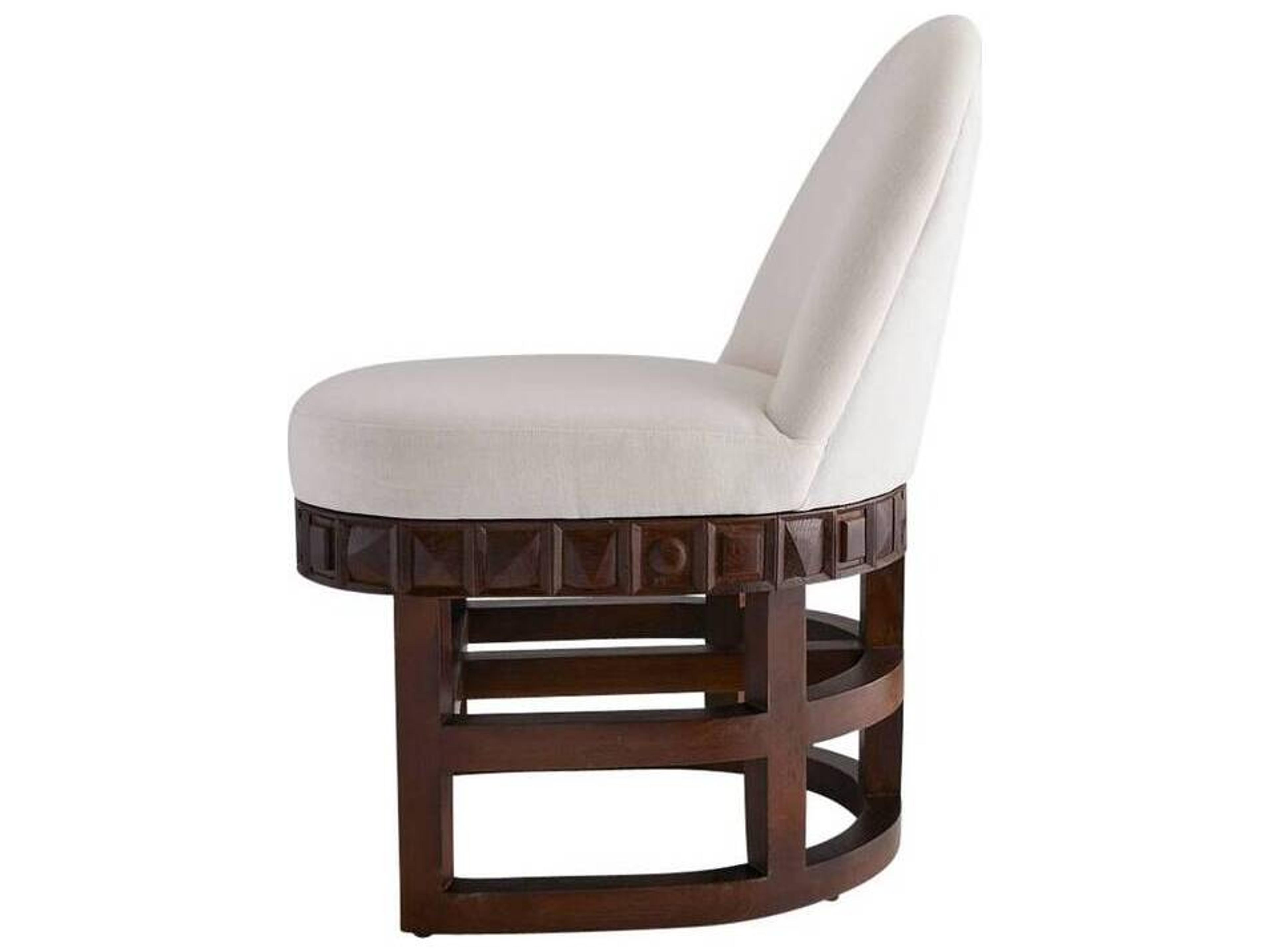 Arteriors Home Vargueno White Accent Chair