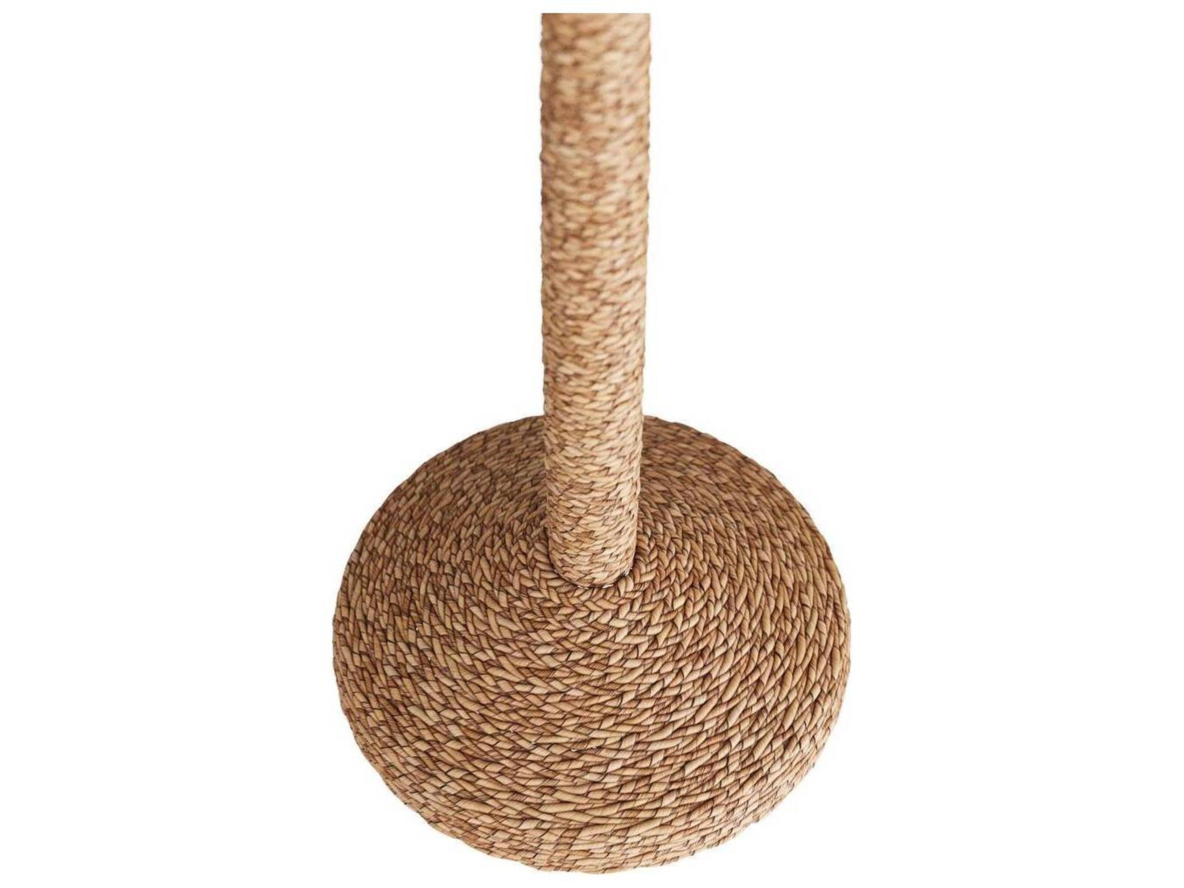 Arteriors Home Mar Natural Antique Brass Brown Floor Lamp