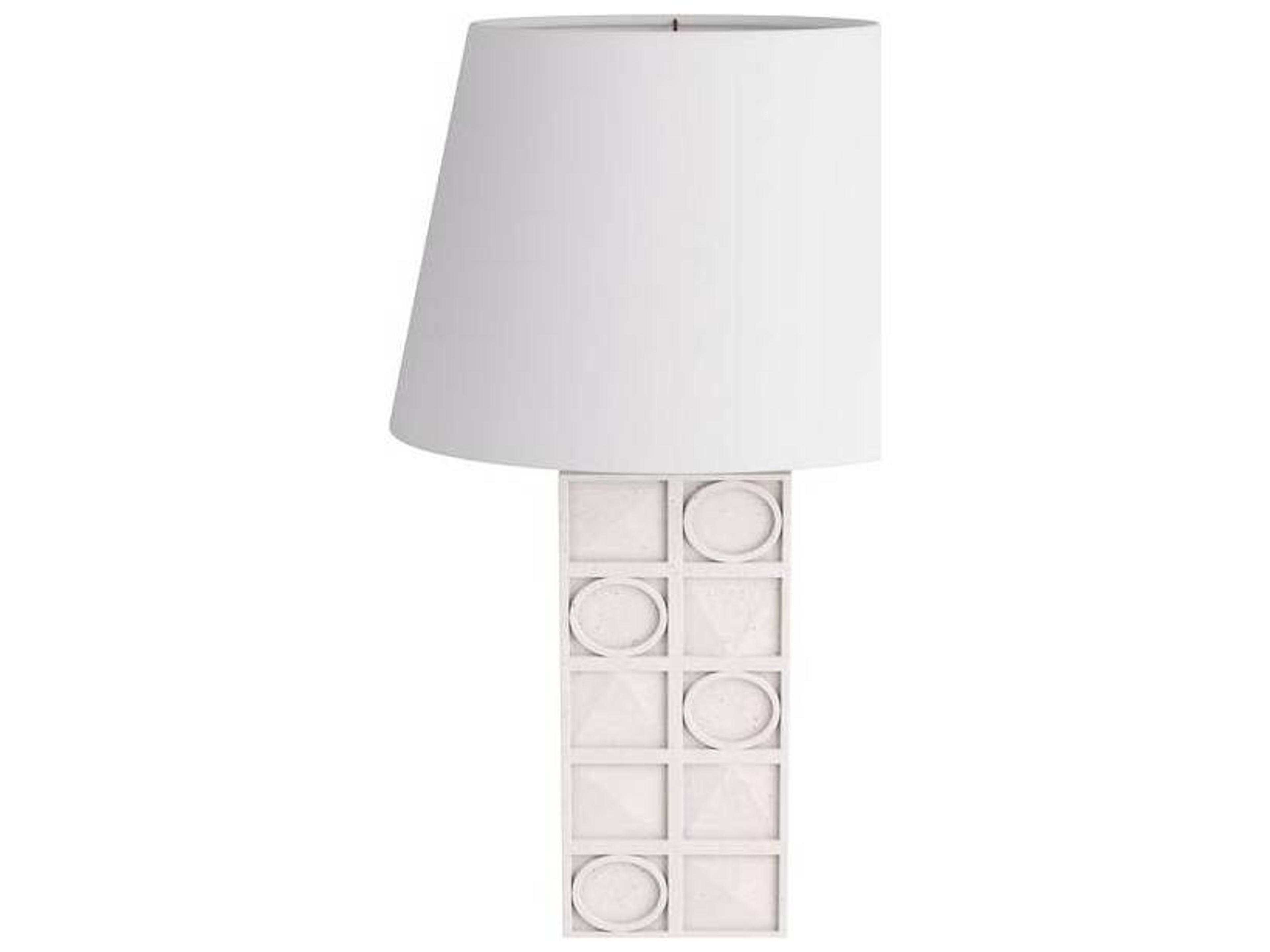 Arteriors Home Ivory Off White Buffet Lamp