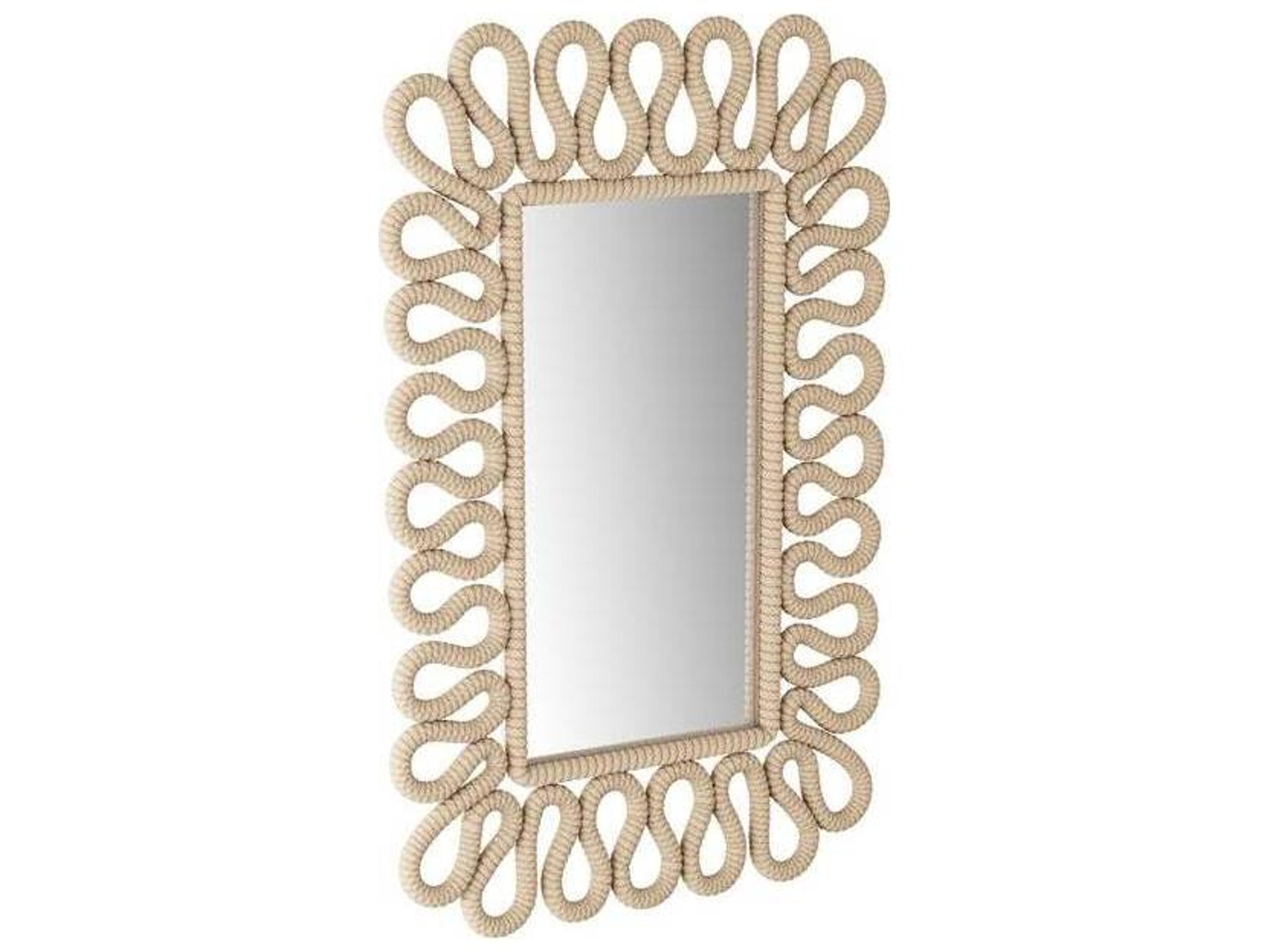 Arteriors Home Ivory Plain Wall Mirror Rectangular