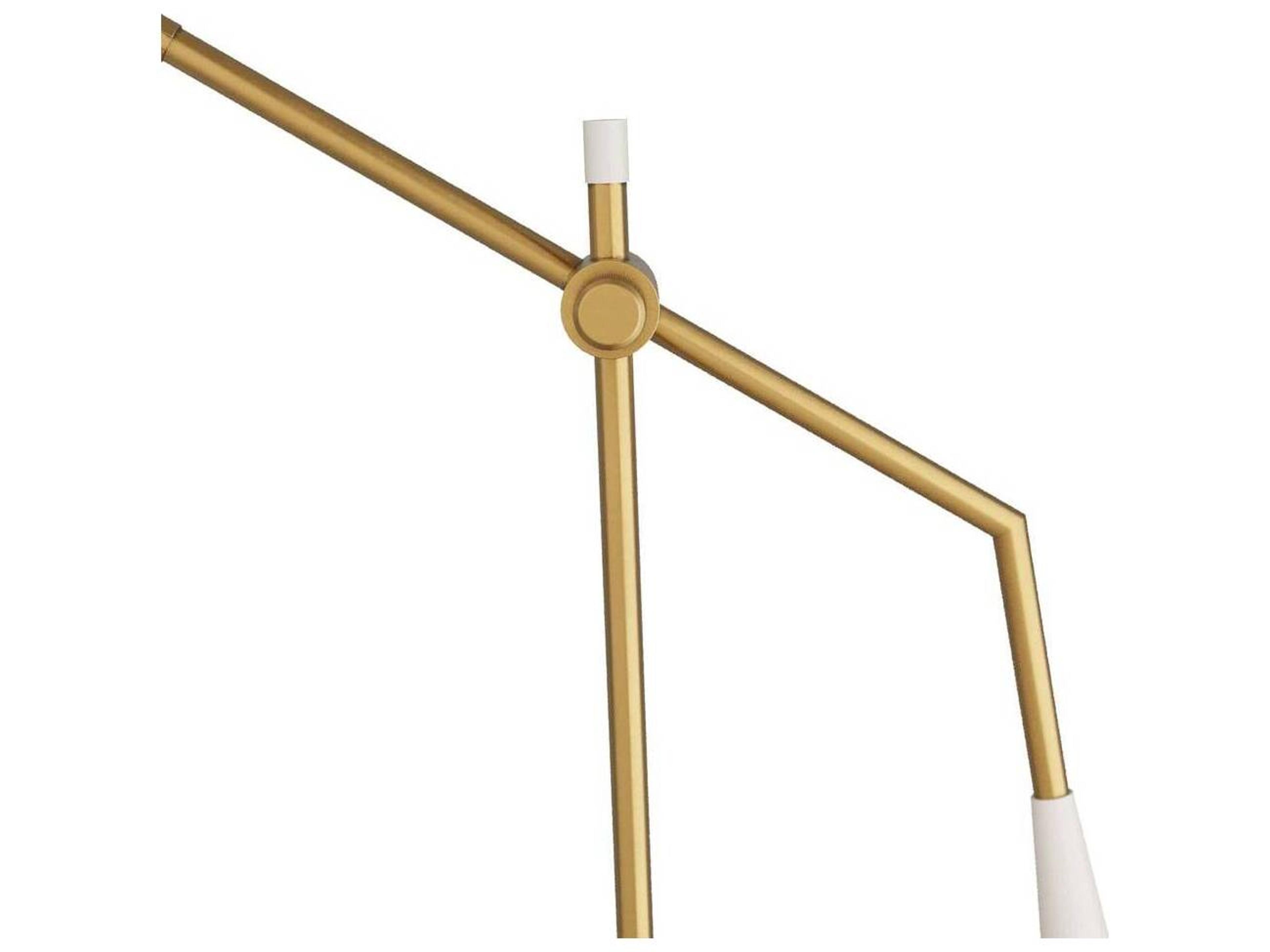 Arteriors Home Wayne Antique Brass Cream Table Lamp