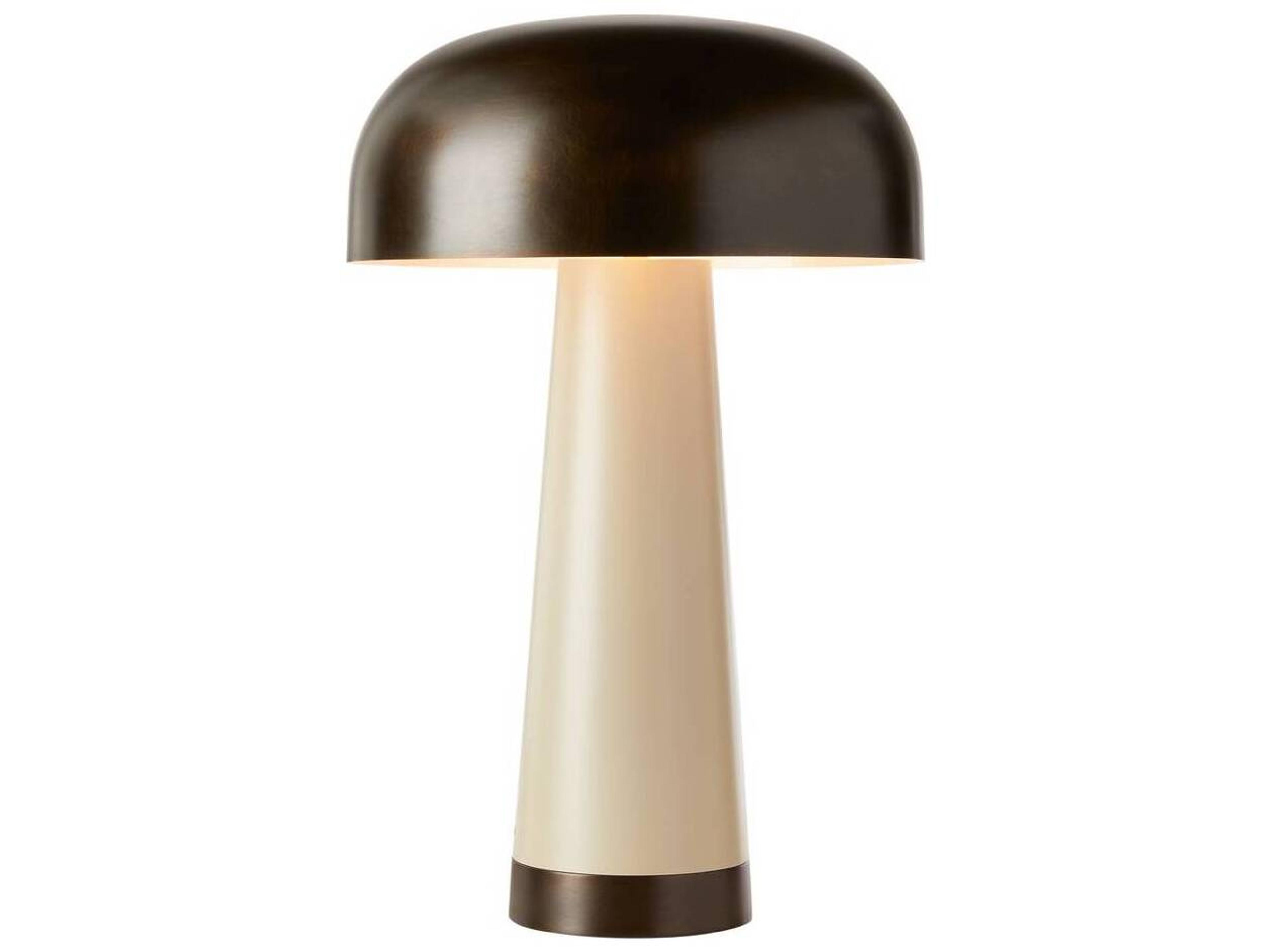Arteriors Home Williams English Bronze Taupe Table Lamp