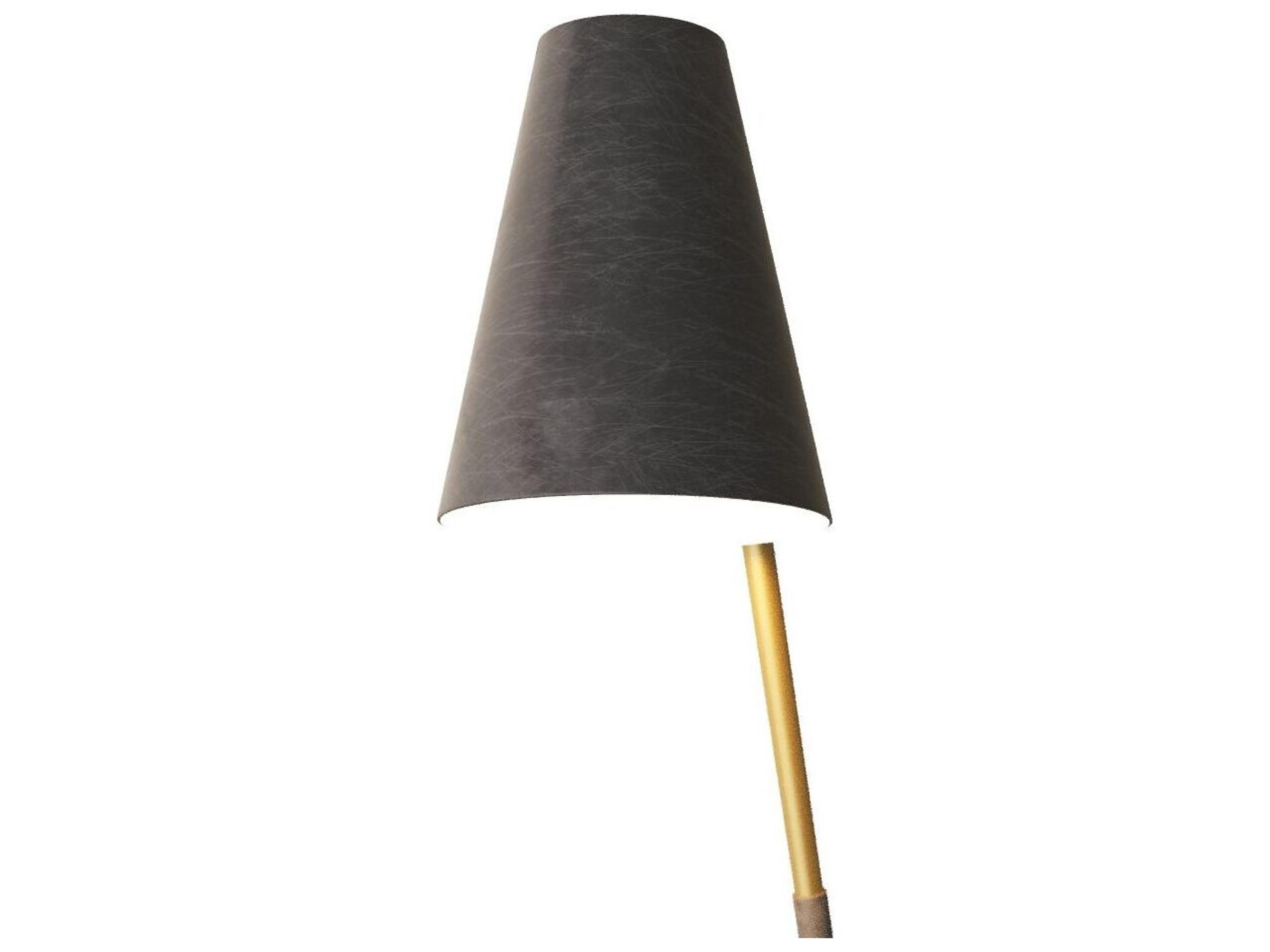 Arteriors Home Zealand English Bronze Antique Brass Floor Lamp