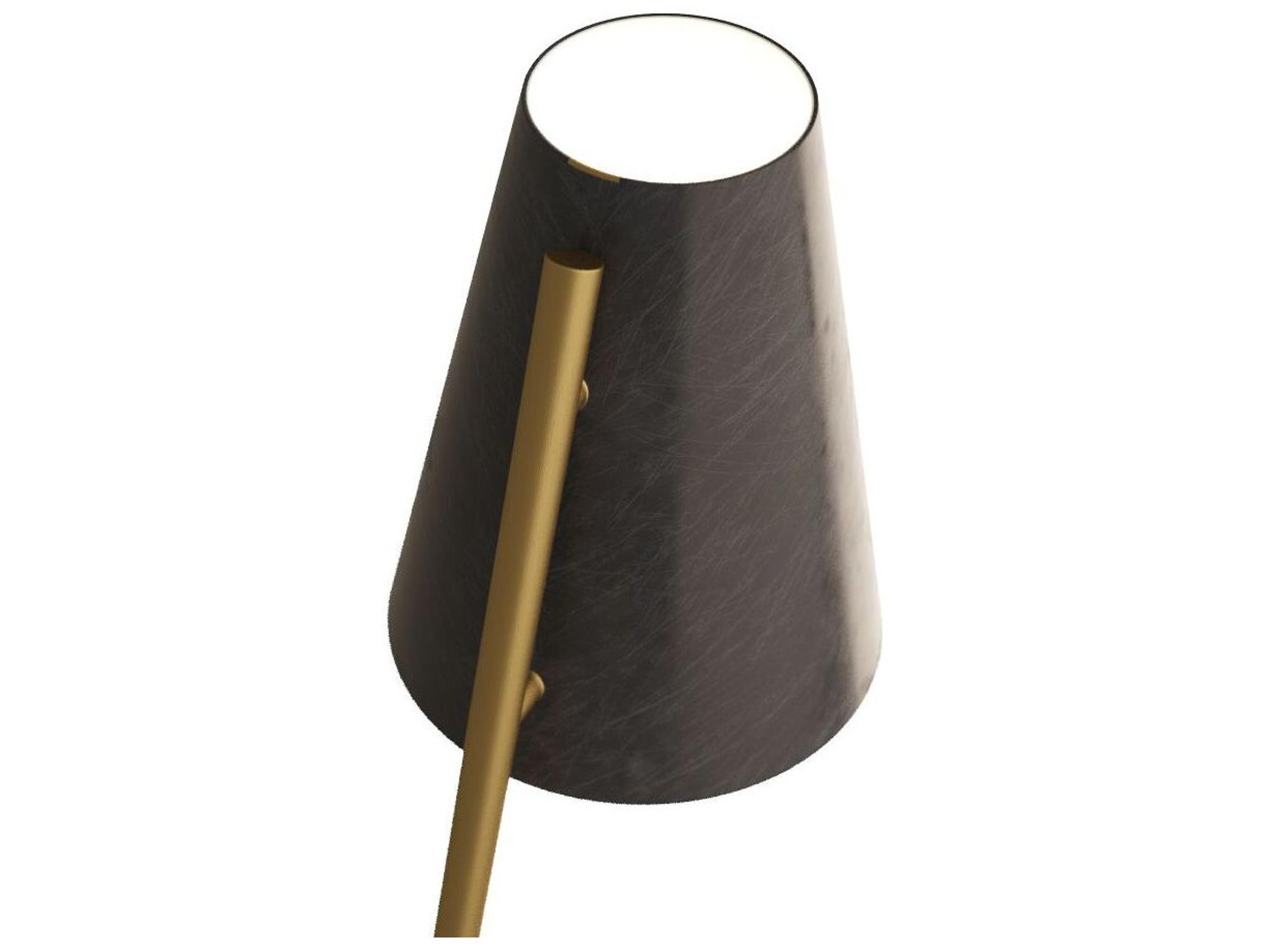 Arteriors Home Zealand English Bronze Antique Brass Floor Lamp