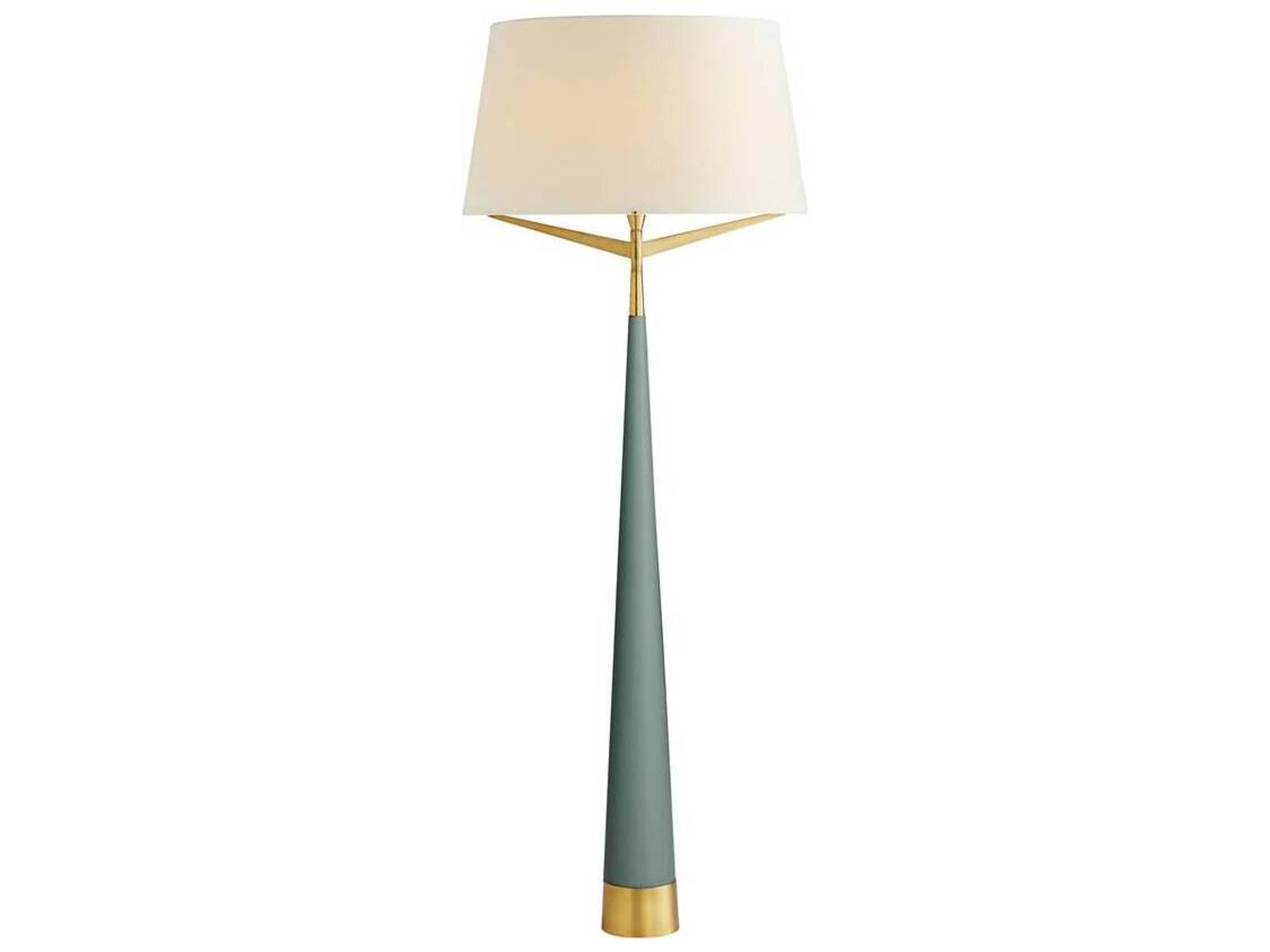 Arteriors Home Cadet Blue Steel Floor Lamp