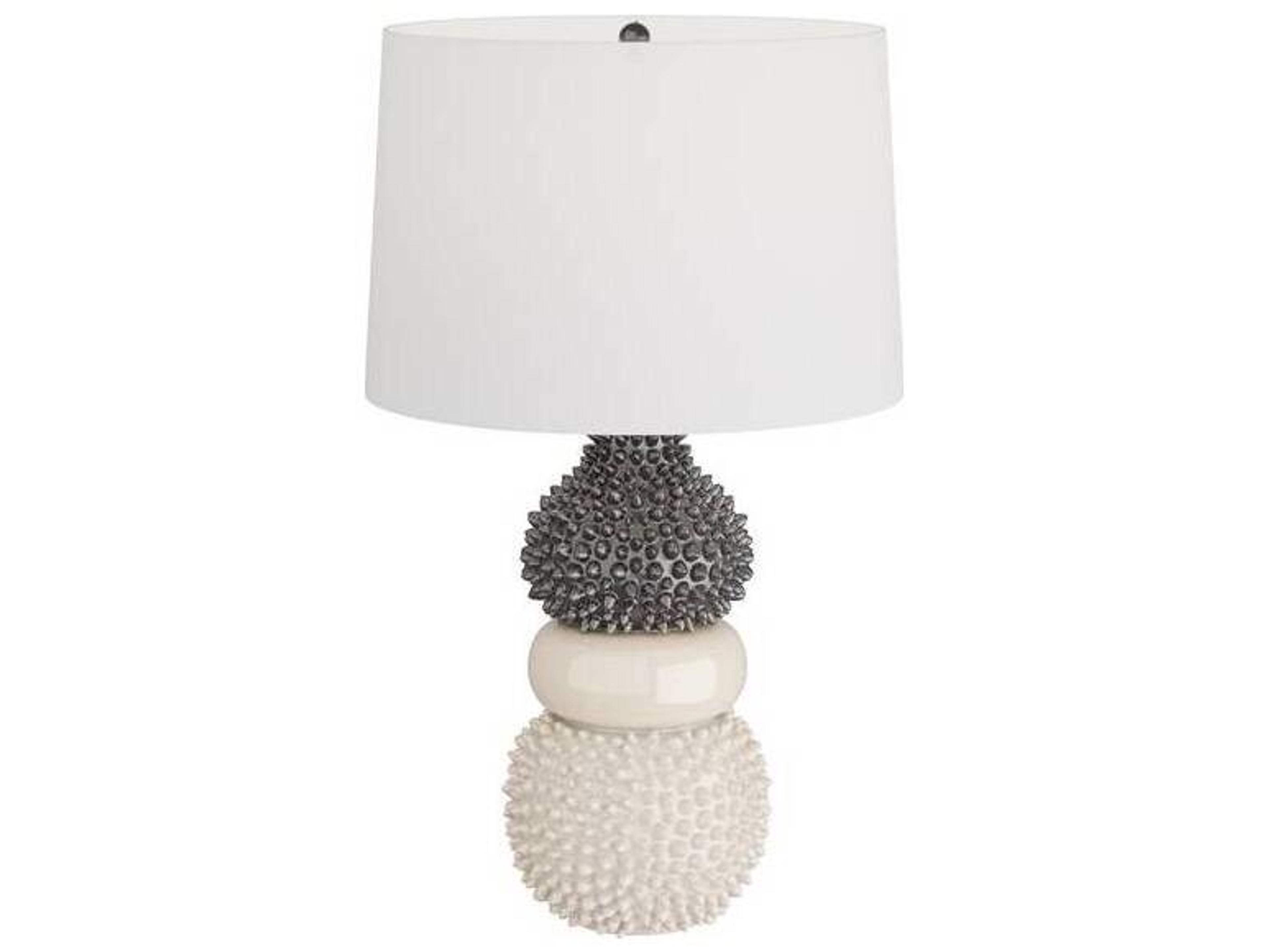 Arteriors Home Ivory Crackle Off White Table Lamp