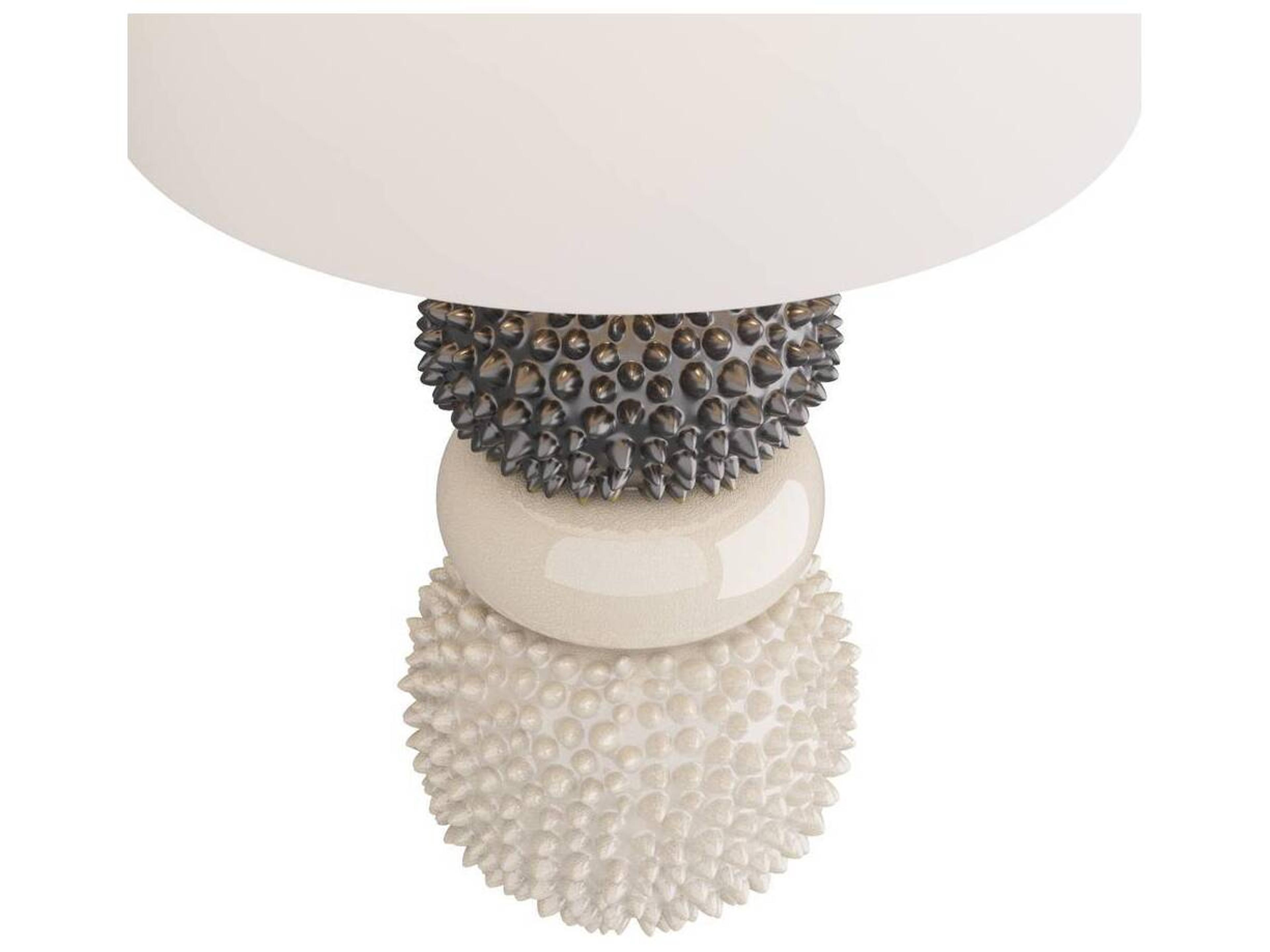 Arteriors Home Ivory Crackle Off White Table Lamp